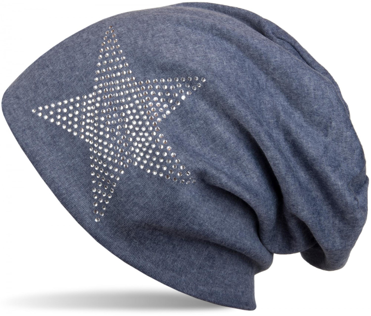 styleBREAKER Beanie "Warme Beanie Mütze mit Strass Stern" 1 Stk. günstig online kaufen