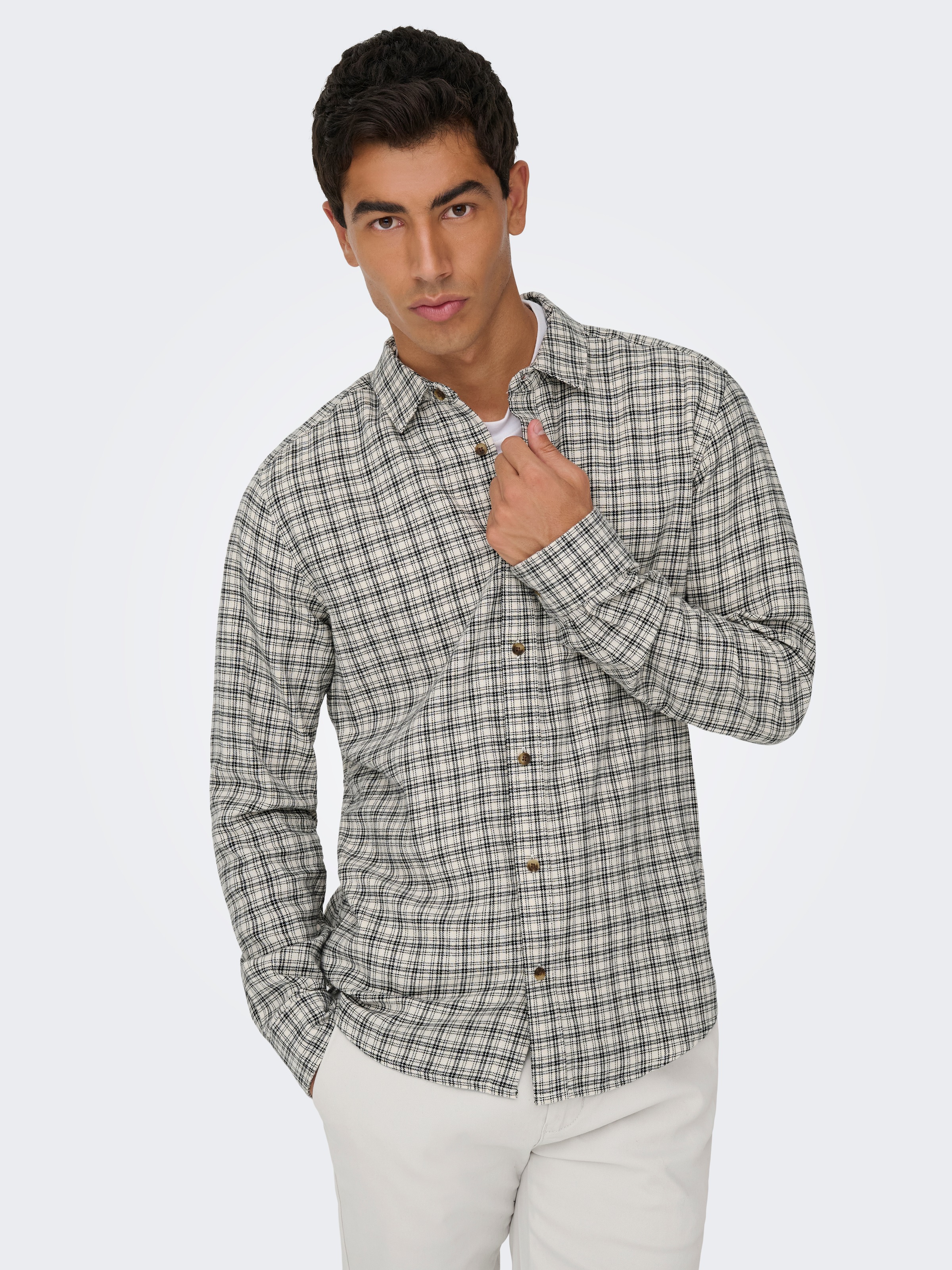 ONLY & SONS Karohemd "ONSGUDMUND LS CHECKED SHIRT NOOS" günstig online kaufen