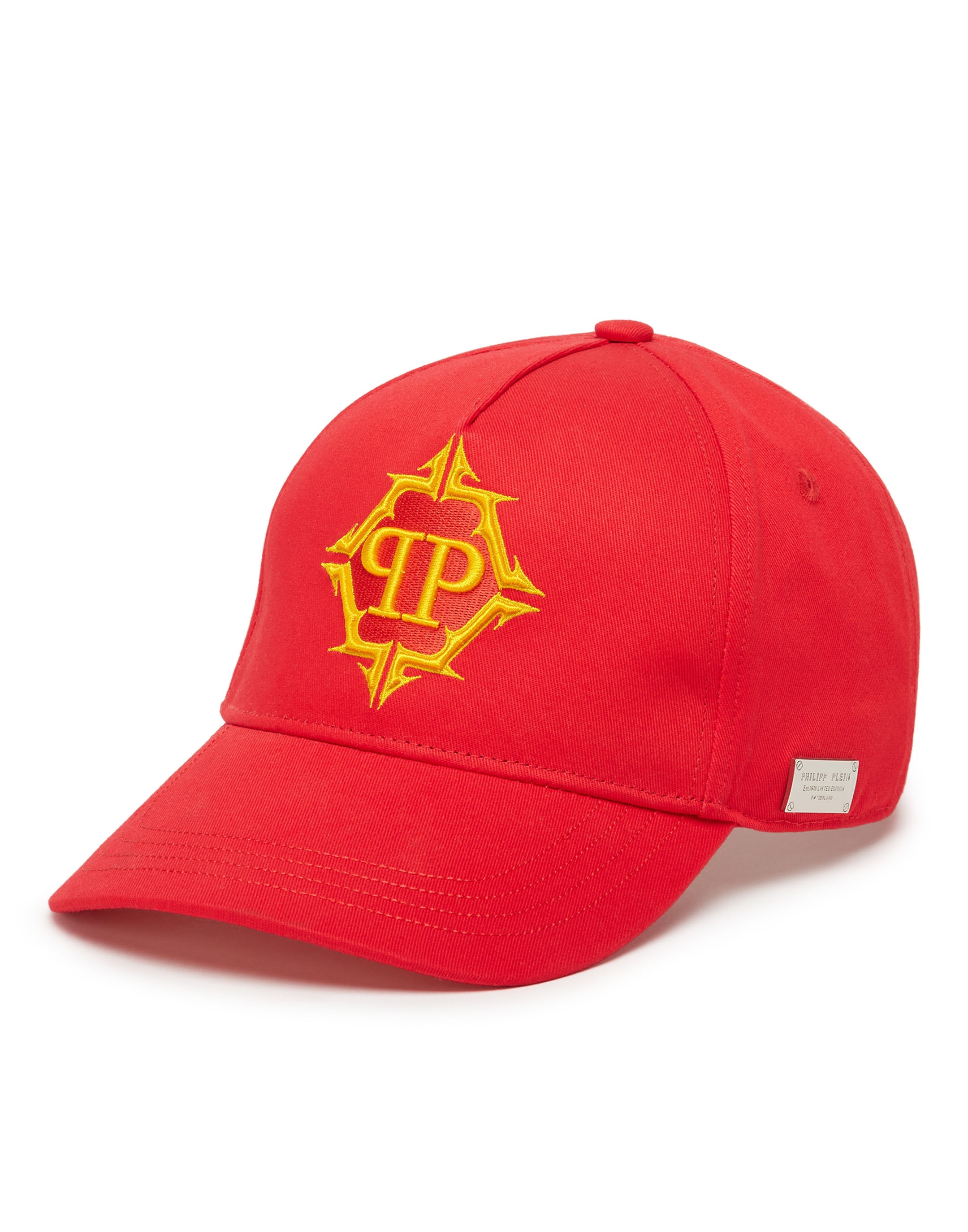 PHILIPP PLEIN Damen Baseball Cap "Hexagon"13, rot, Caps