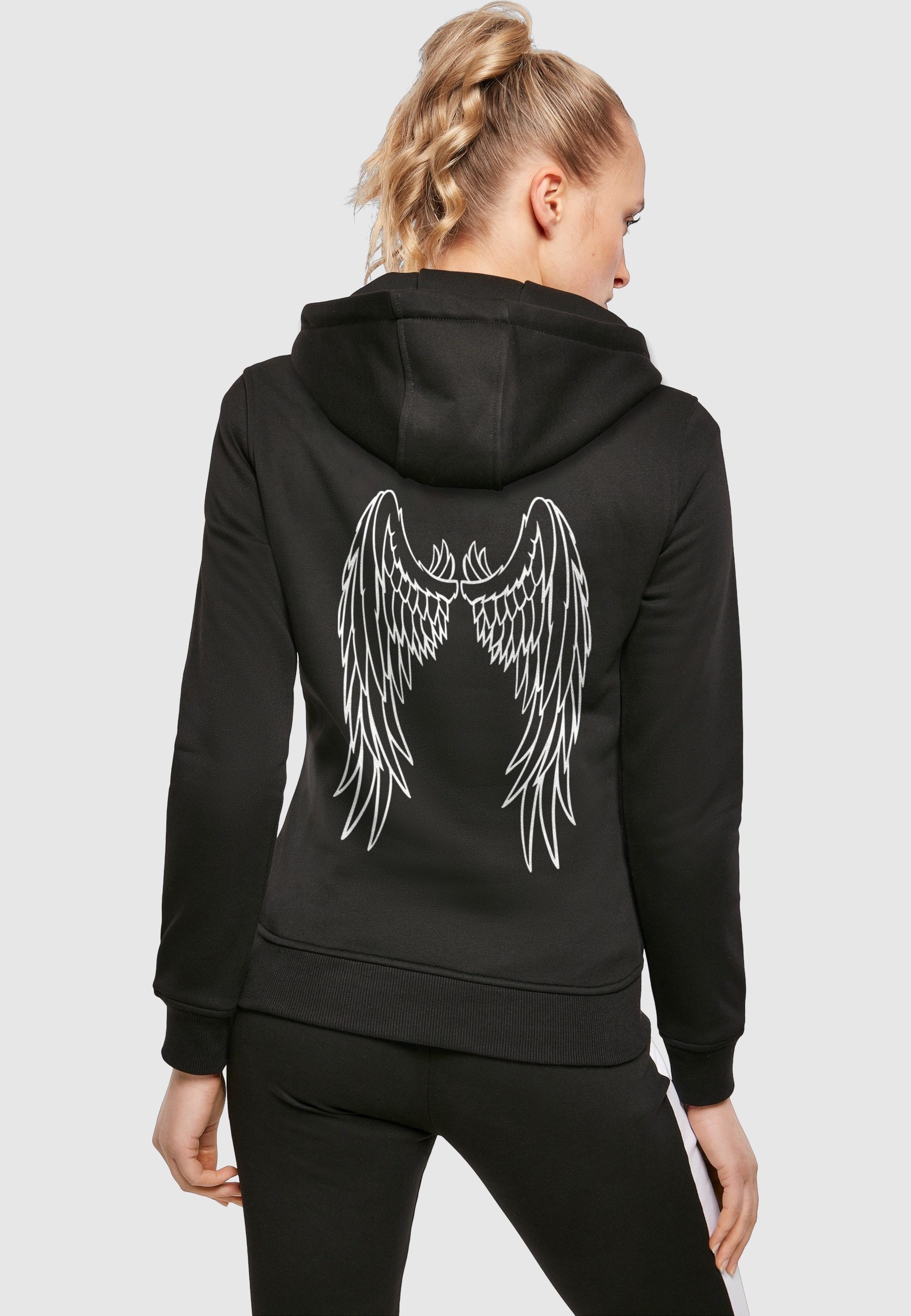 Miss Tee Kapuzensweatshirt »Miss Tee Damen Angel Wings Hoody«
