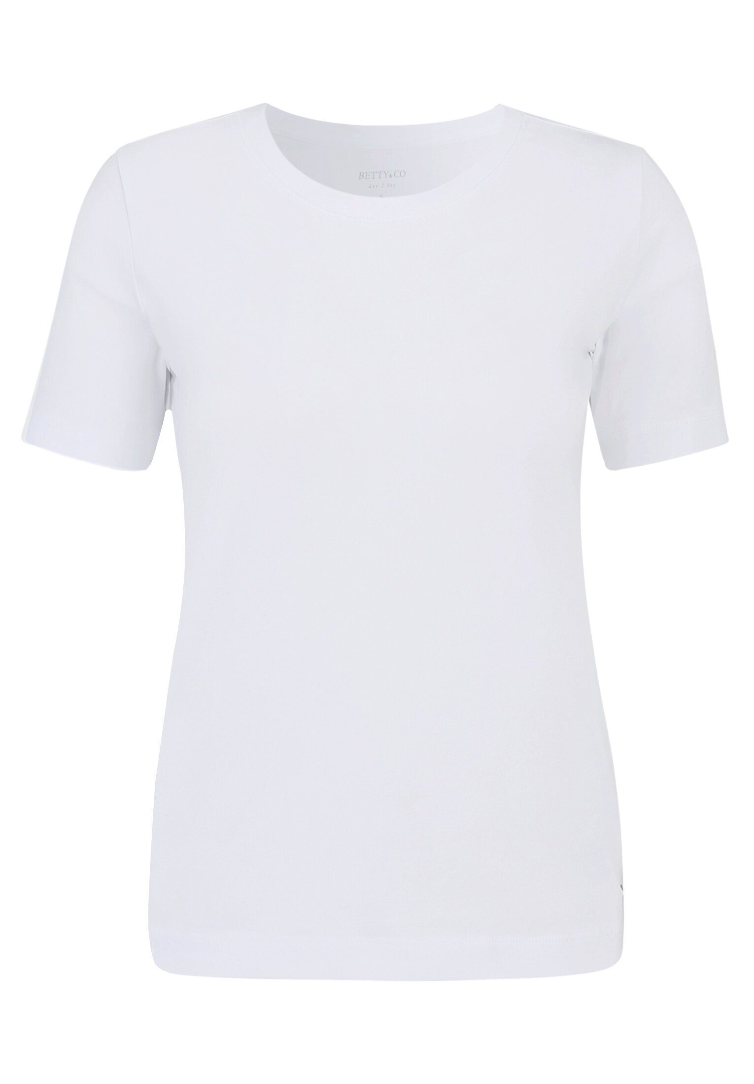 Betty&Co Kurzarmshirt »Damen mit Rundhalsausschnitt« 1 Stk. Form