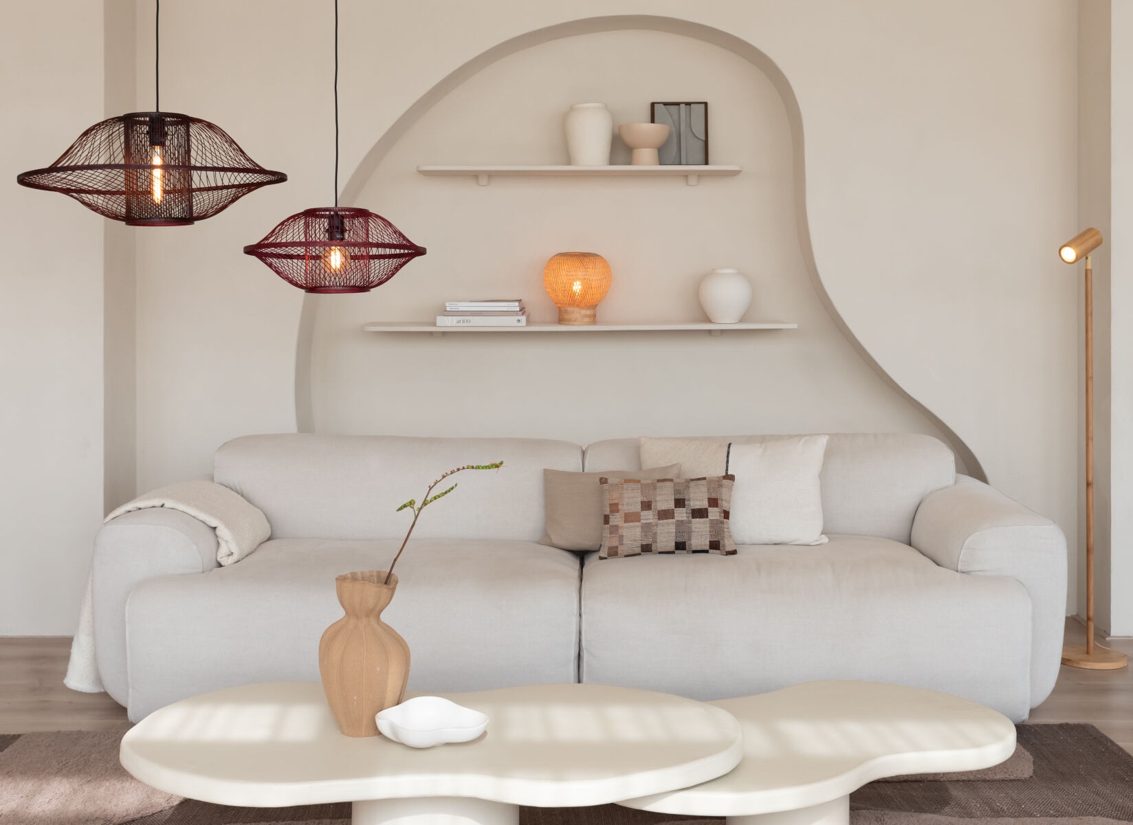 GOOD&MOJO Hängeleuchte »MAUI«, 1 flammig, Leuchtmittel E27 | LED wechselbar, Nachhaltig