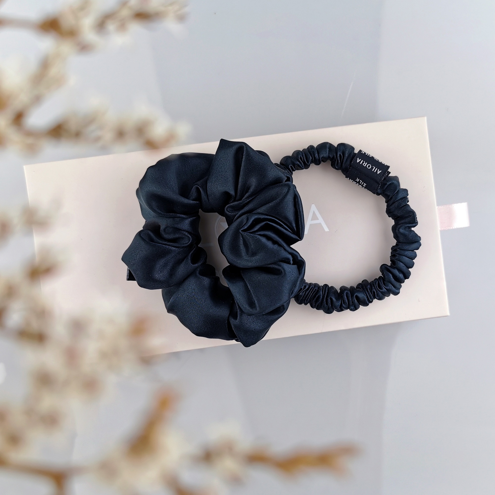 AILORIA Diadem »Set Scrunchies S und M aus Seide DOUX«