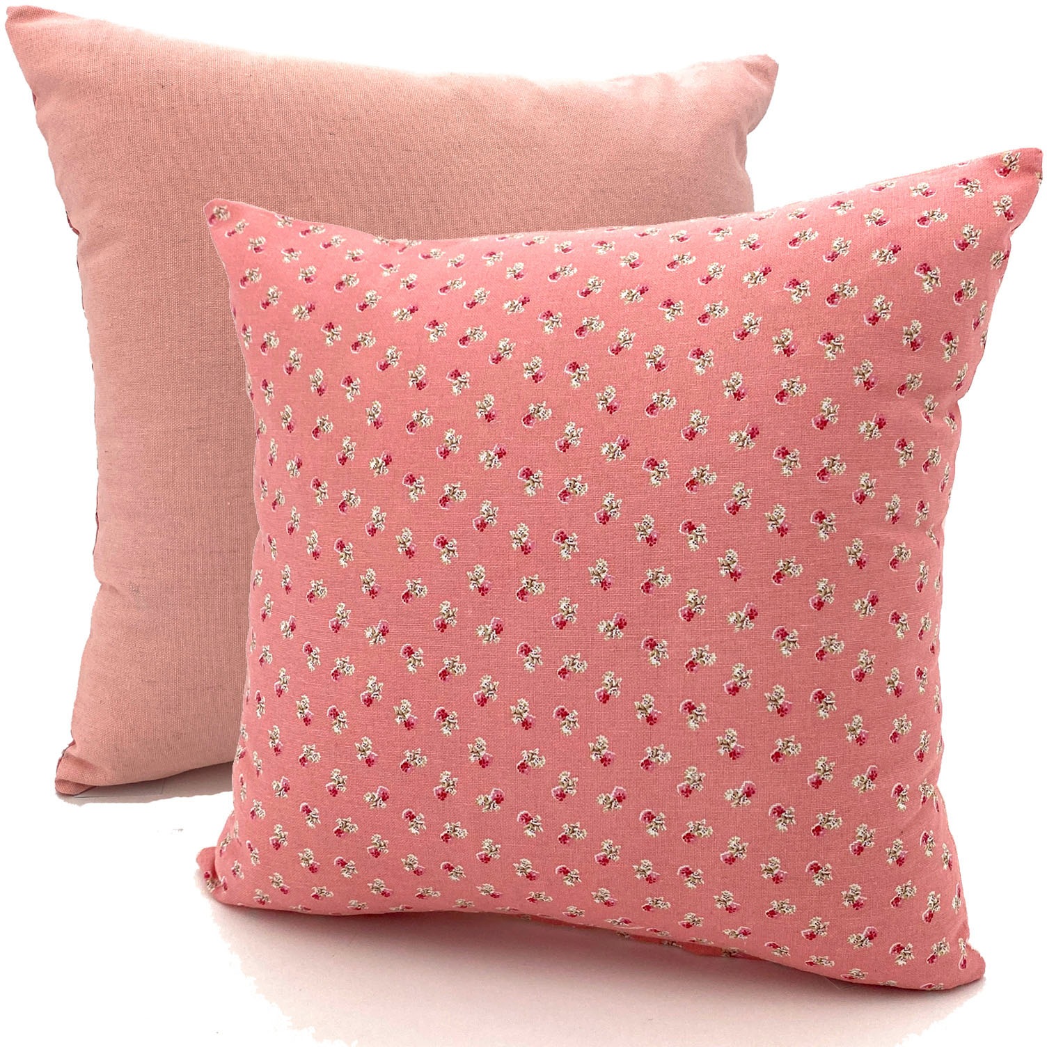 Weckbrodt Dekokissen "Alicia" Leinen, bedruckt mit Rosen, floral, geblümt, günstig online kaufen