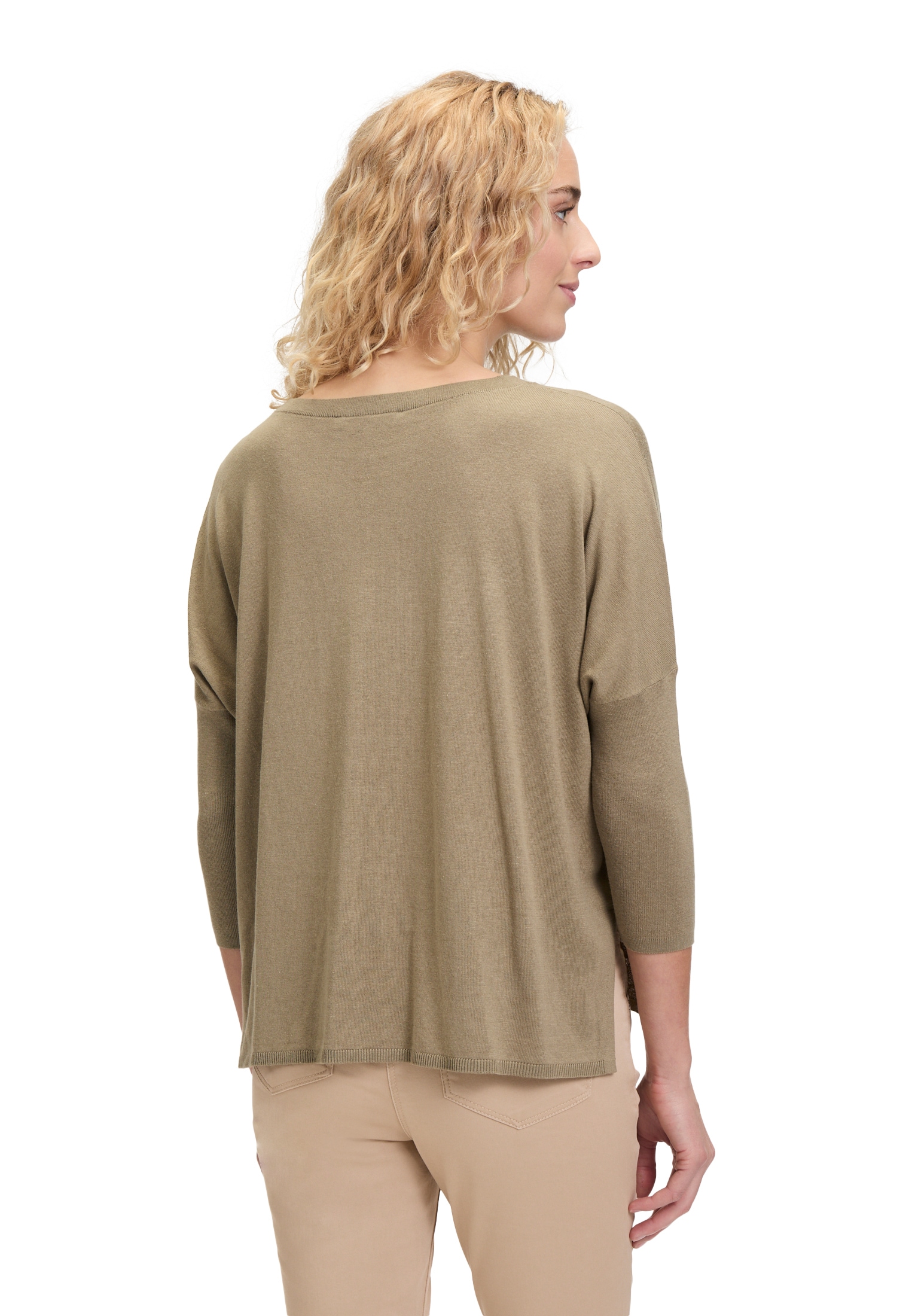 Betty Barclay Strickpullover »Betty Barclay Strickpullover mit 3/4 Arm«, (1 tlg.), Material