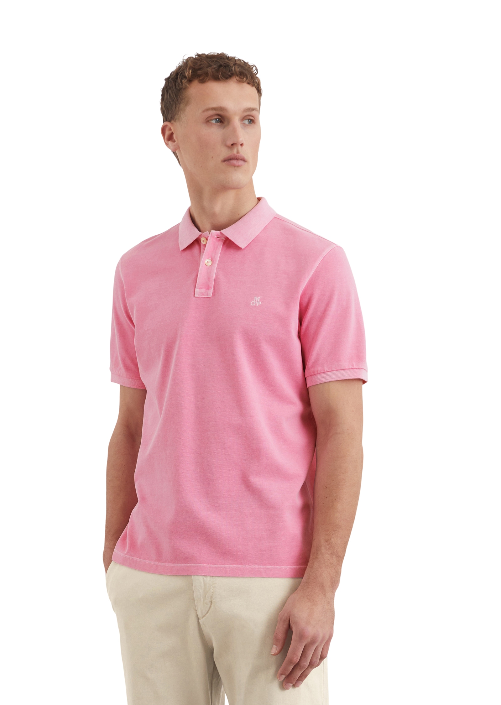 Marc O'Polo Poloshirt, (MOP casual men POLOshirt), aus Pique