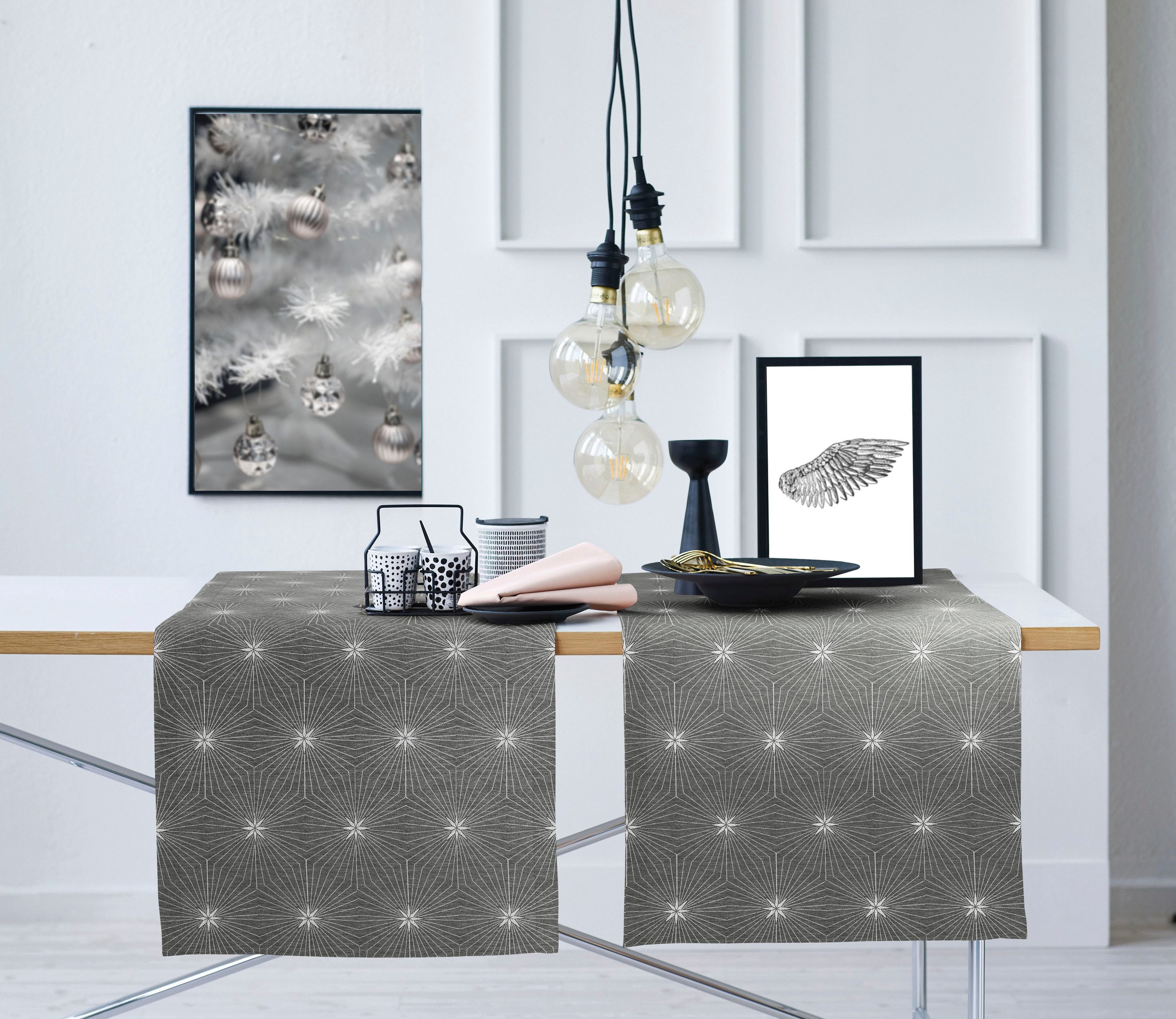 APELT Tischläufer "4710 CHRISTMAS GLAM, Weihnachtsdeko, Weihnachten" Lurex- günstig online kaufen