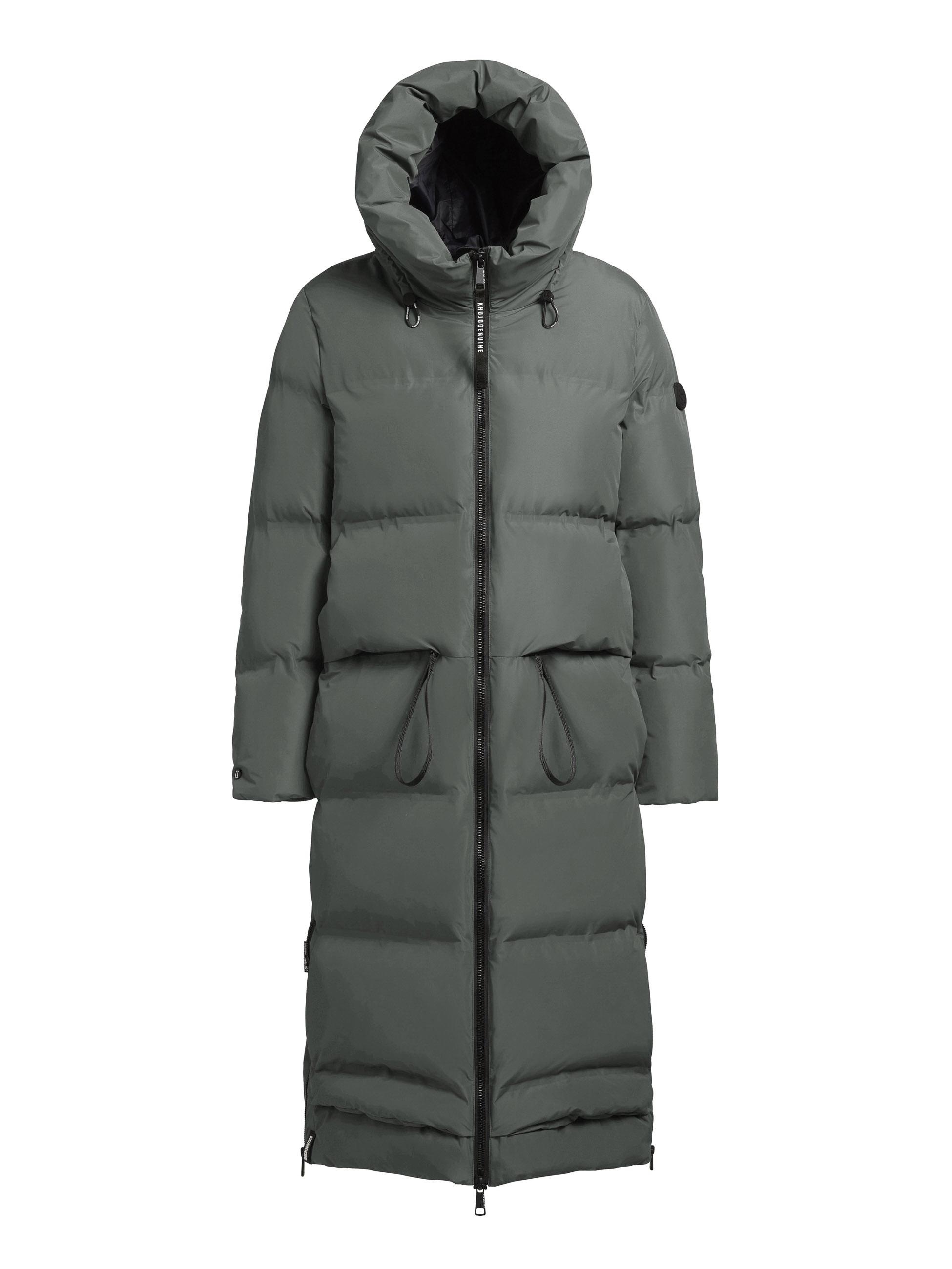 khujo Steppmantel »Aroma-YM«, Gesteppter Damen Wintermantel mit hohen Gehschlitzen