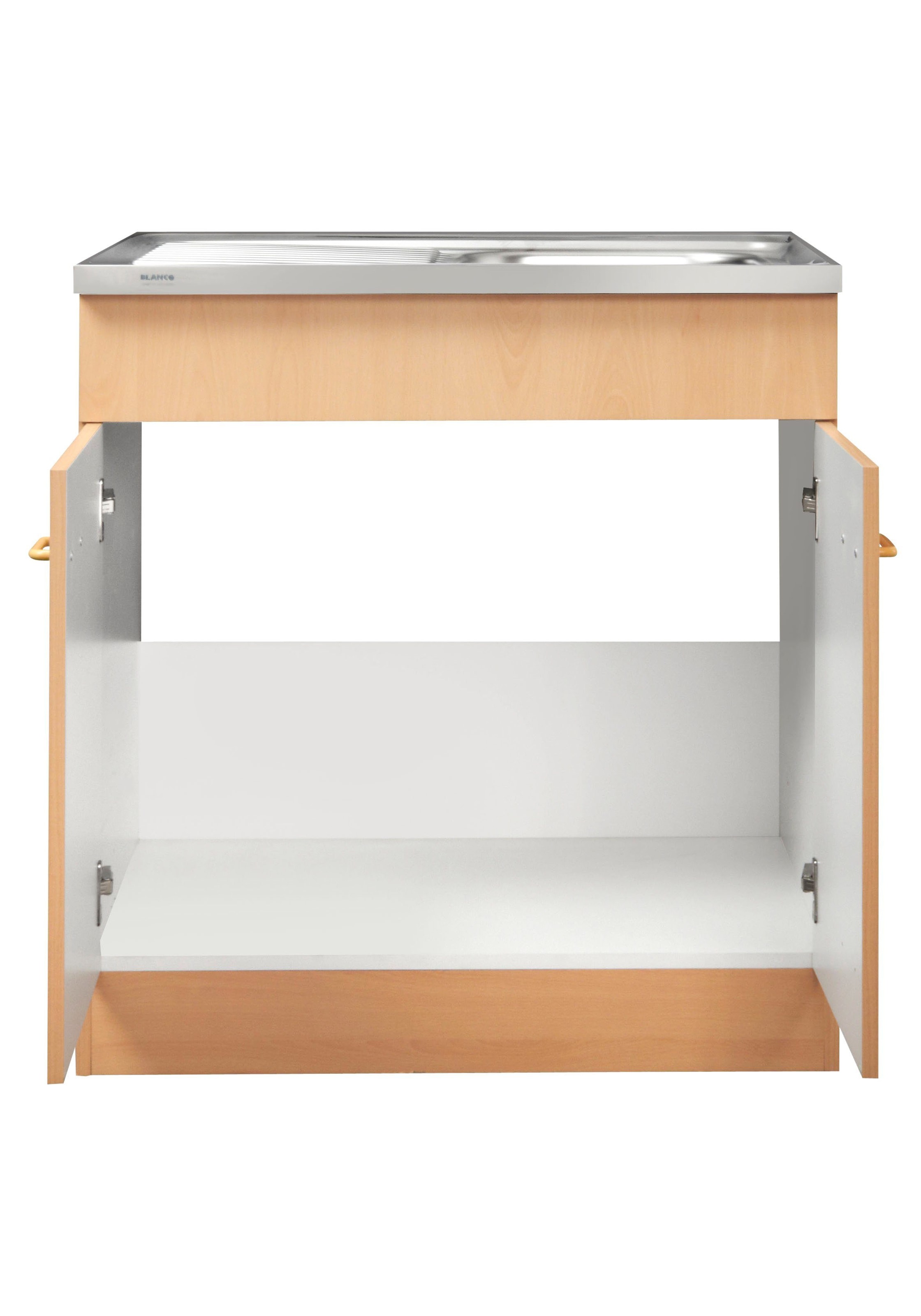 KOCHSTATION Spülenschrank »KS-Elster«, Breite 80 cm
