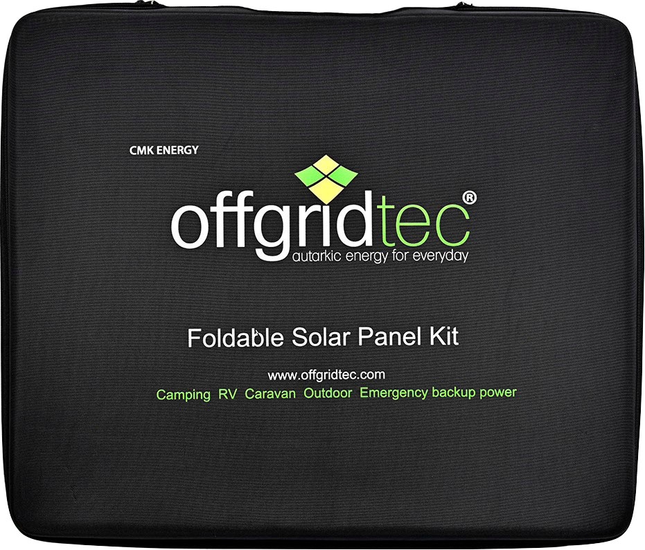 offgridtec Solarmodul »BMS200 Solarkoffer 200W 12V«, robust und wasserabweisendes Polyamid-Gewebe