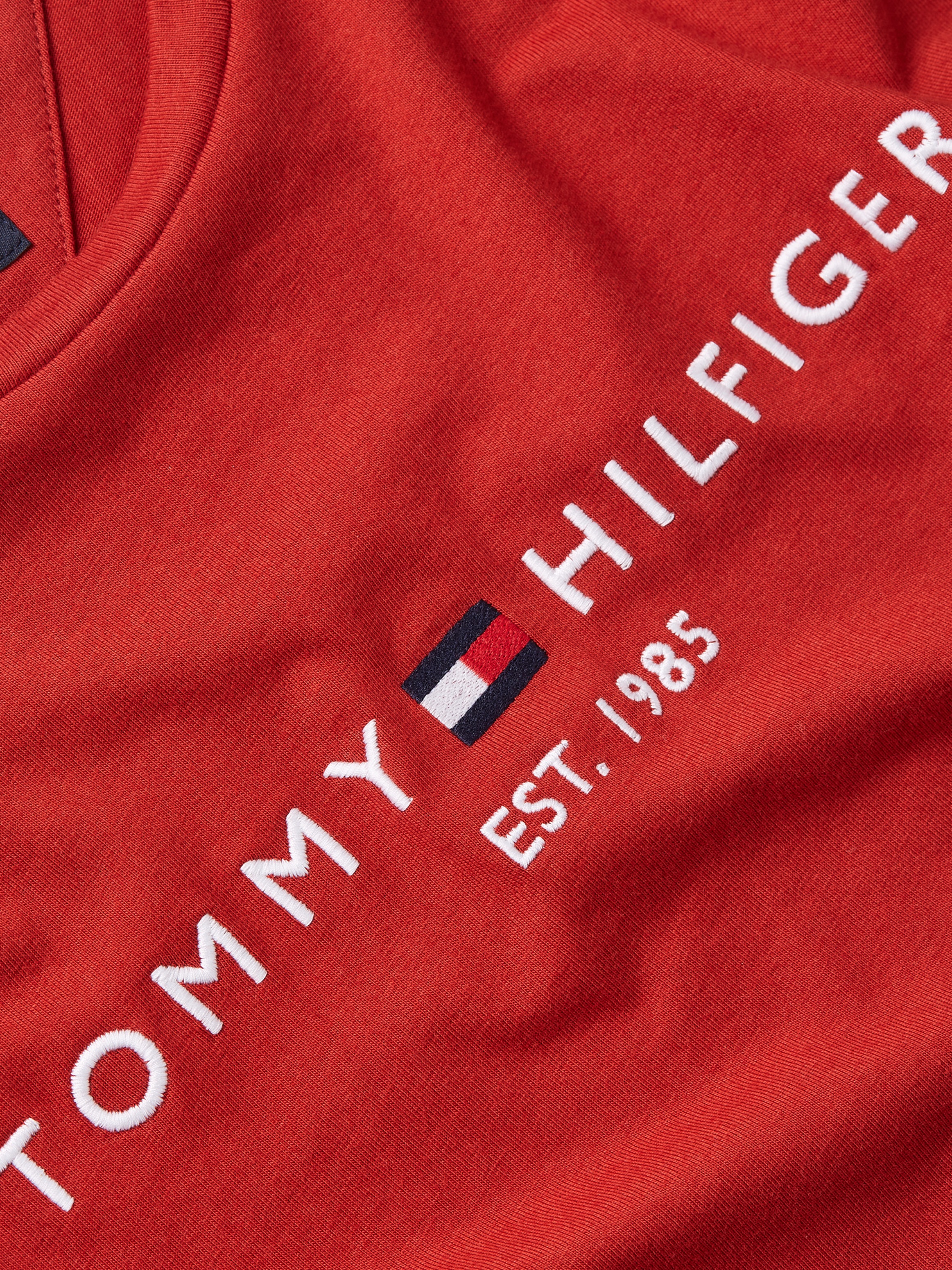 Tommy Hilfiger T-Shirt »TOMMY LOGO TEE«, aus reiner, nachhaltiger Baumwolle