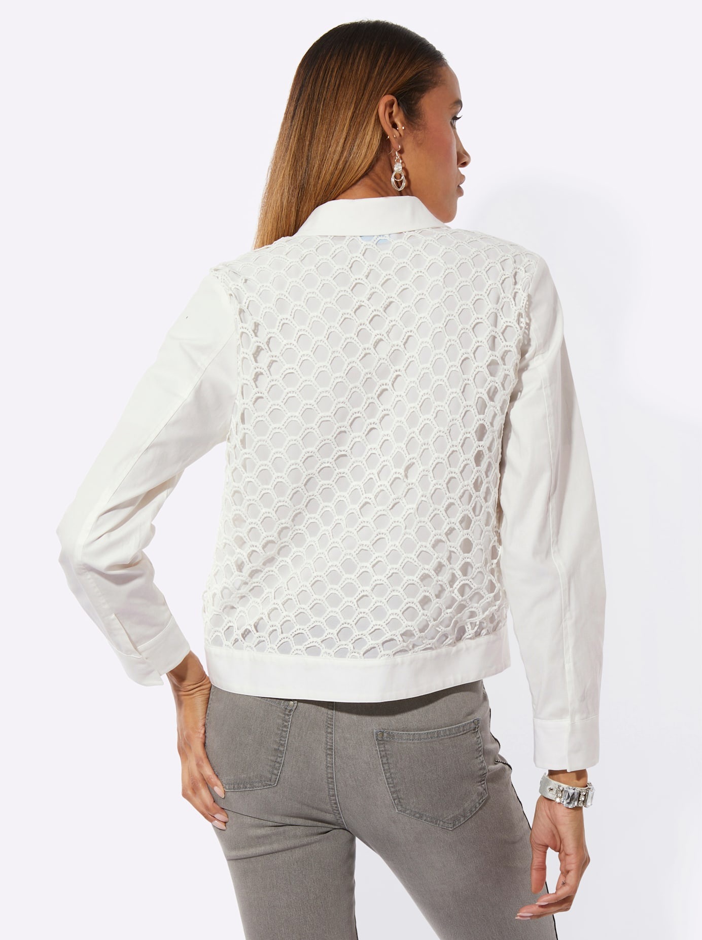 Thumbnail - creation L Jackenblazer "Spitzen-Jacke"