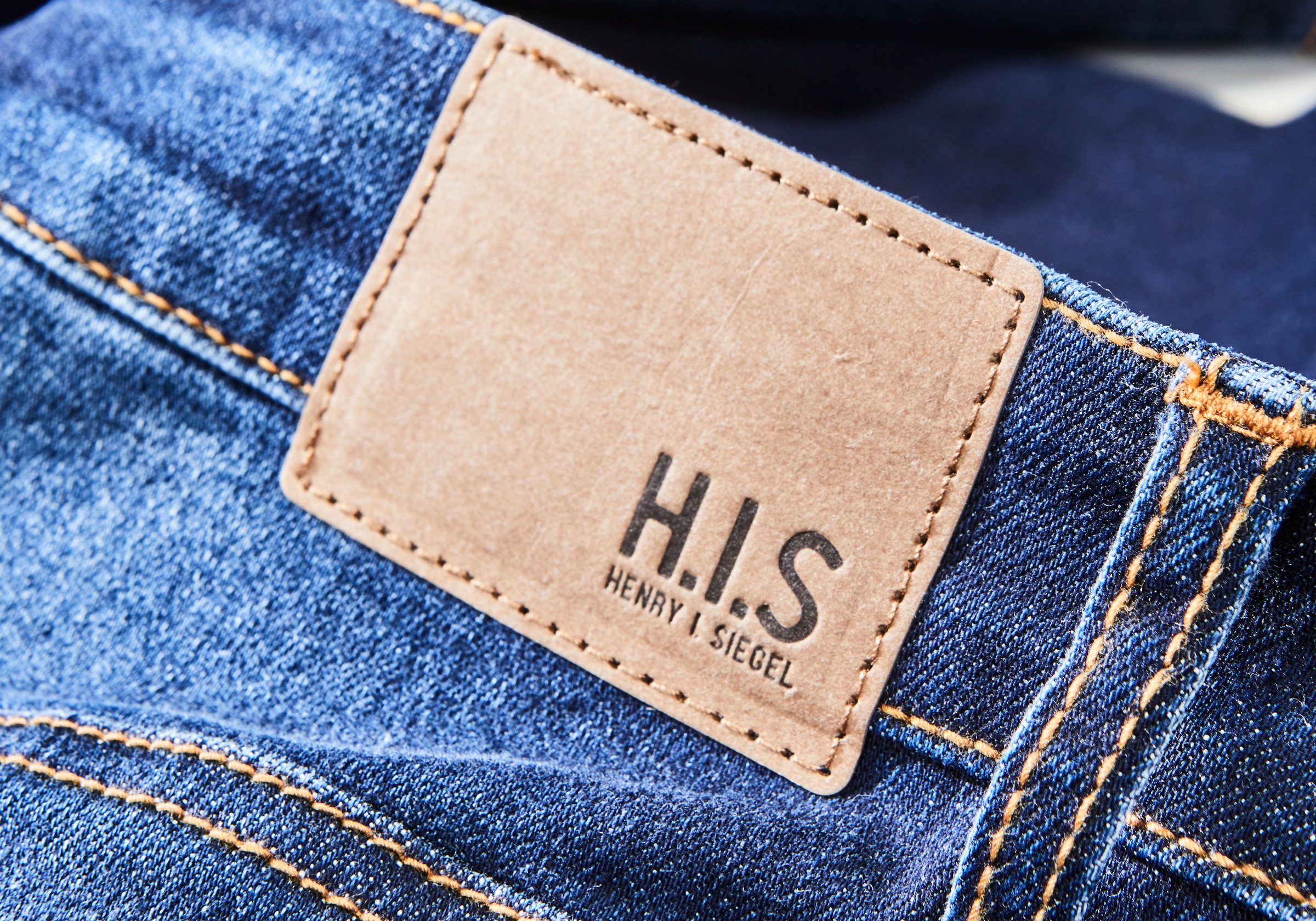 H.I.S Straight-Jeans »DIX«, gerade Beinform, niedrige Leibhöhe, Used-Waschung