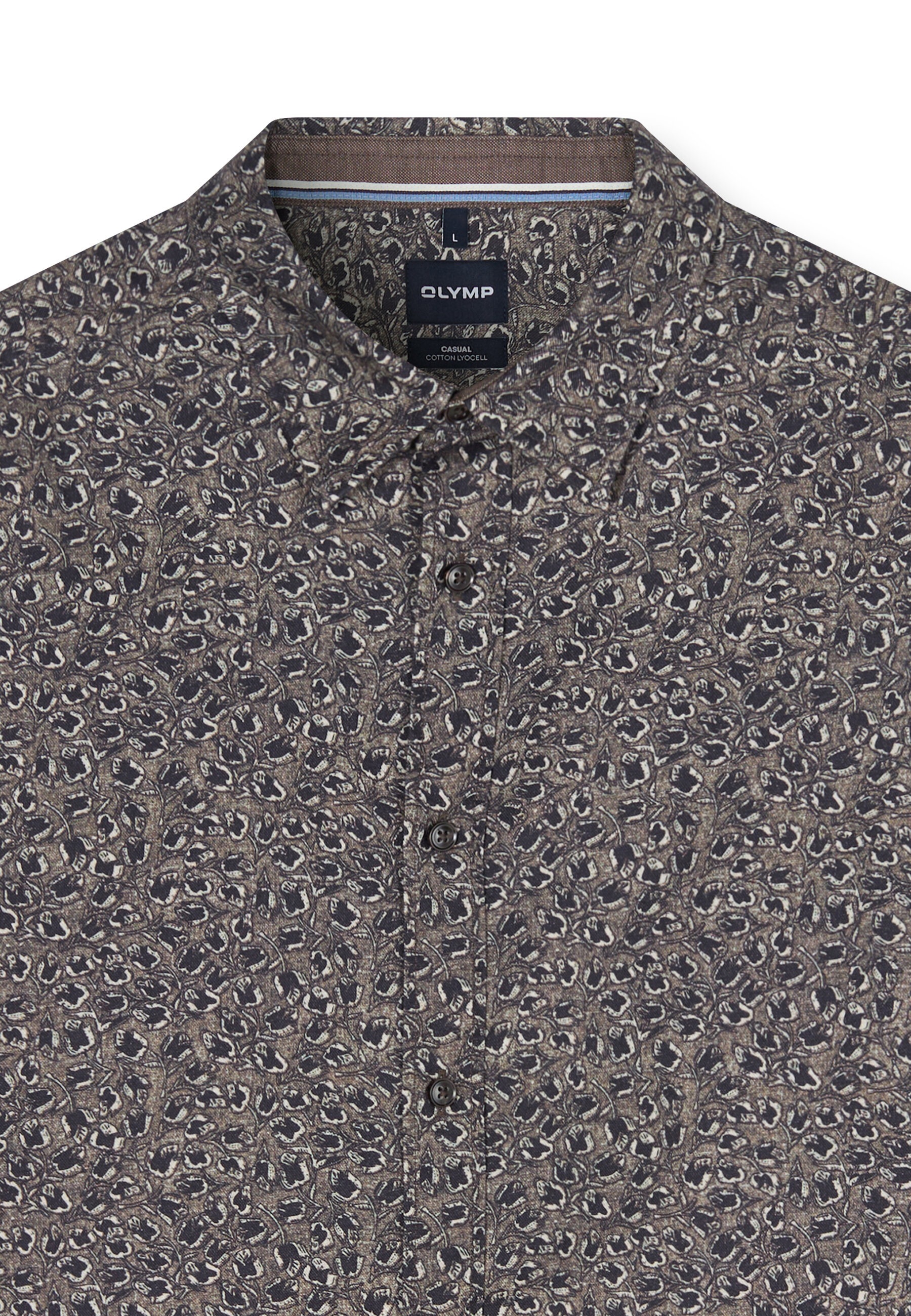 OLYMP Langarmhemd »OLYMP Casual, Regular Fit, Kent«