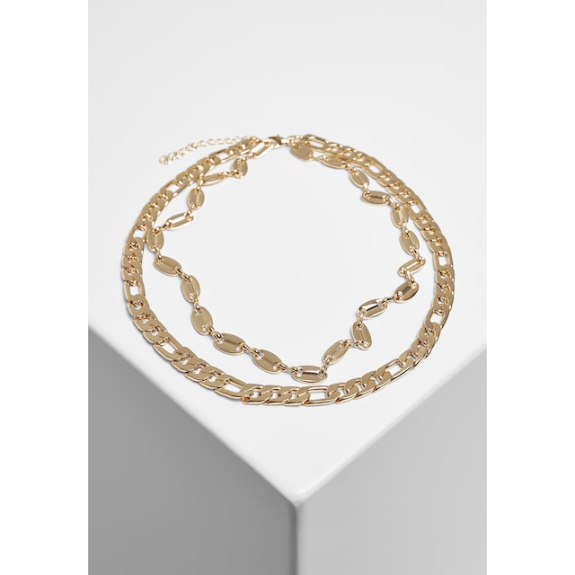 URBAN CLASSICS Edelstahlkette »Accessoires Layering Basic Necklace« kaufen  | BAUR