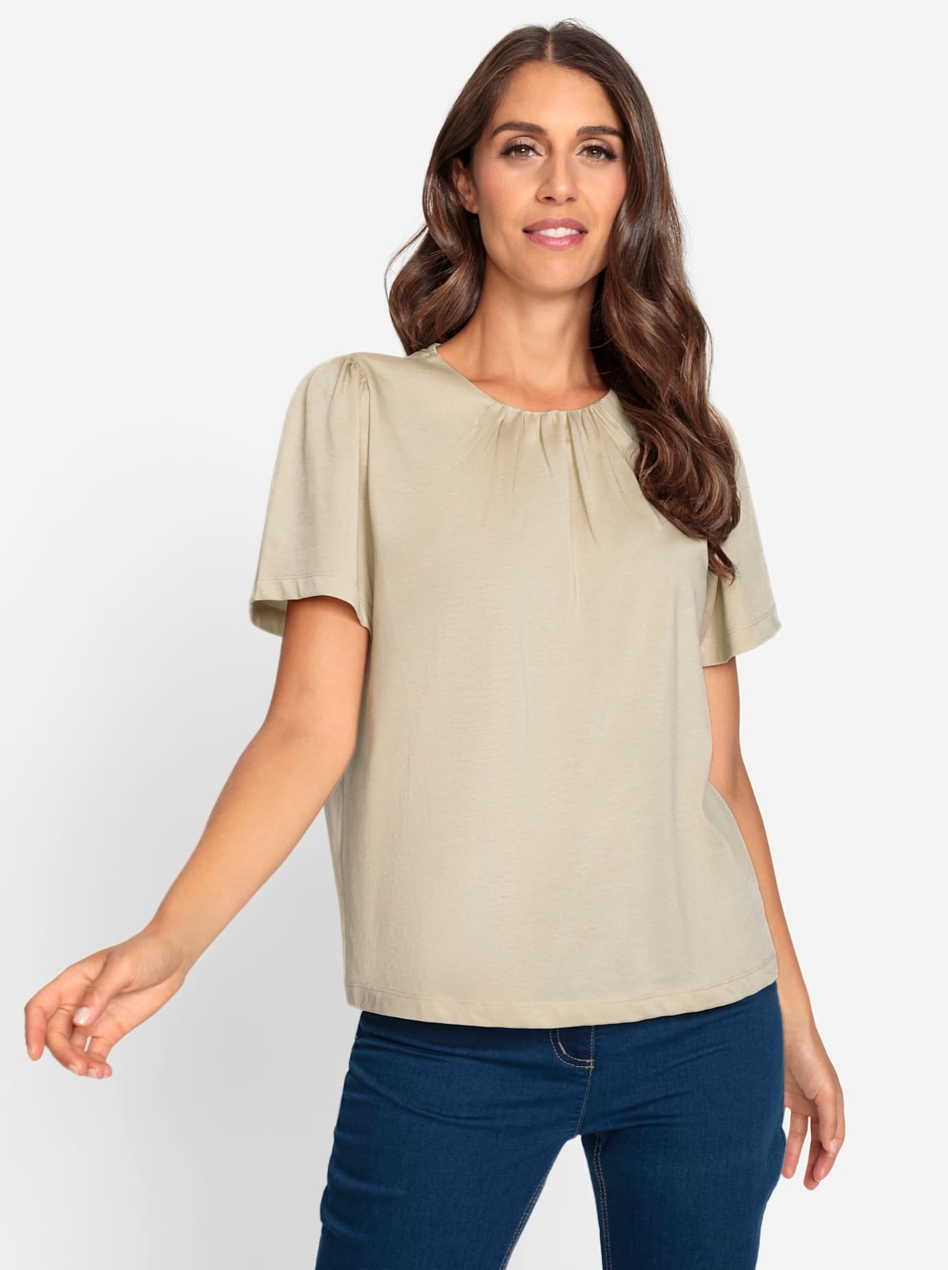heine Kurzarmshirt »Shirt«, (1 tlg.)