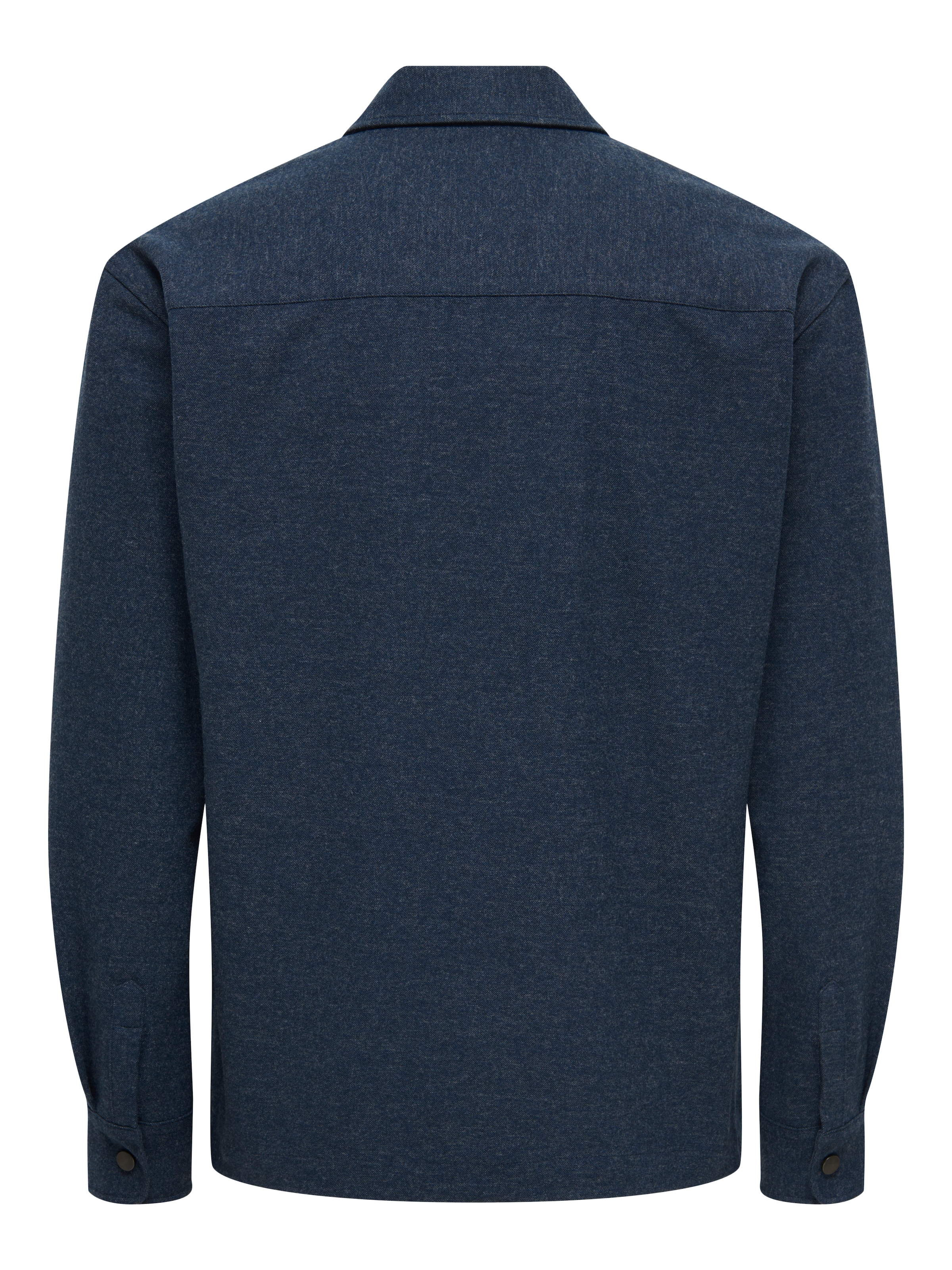 ONLY & SONS Langarmhemd »ONSMARK BRUSHED 0353 OVERSHIRT« Materialmix, regular fit