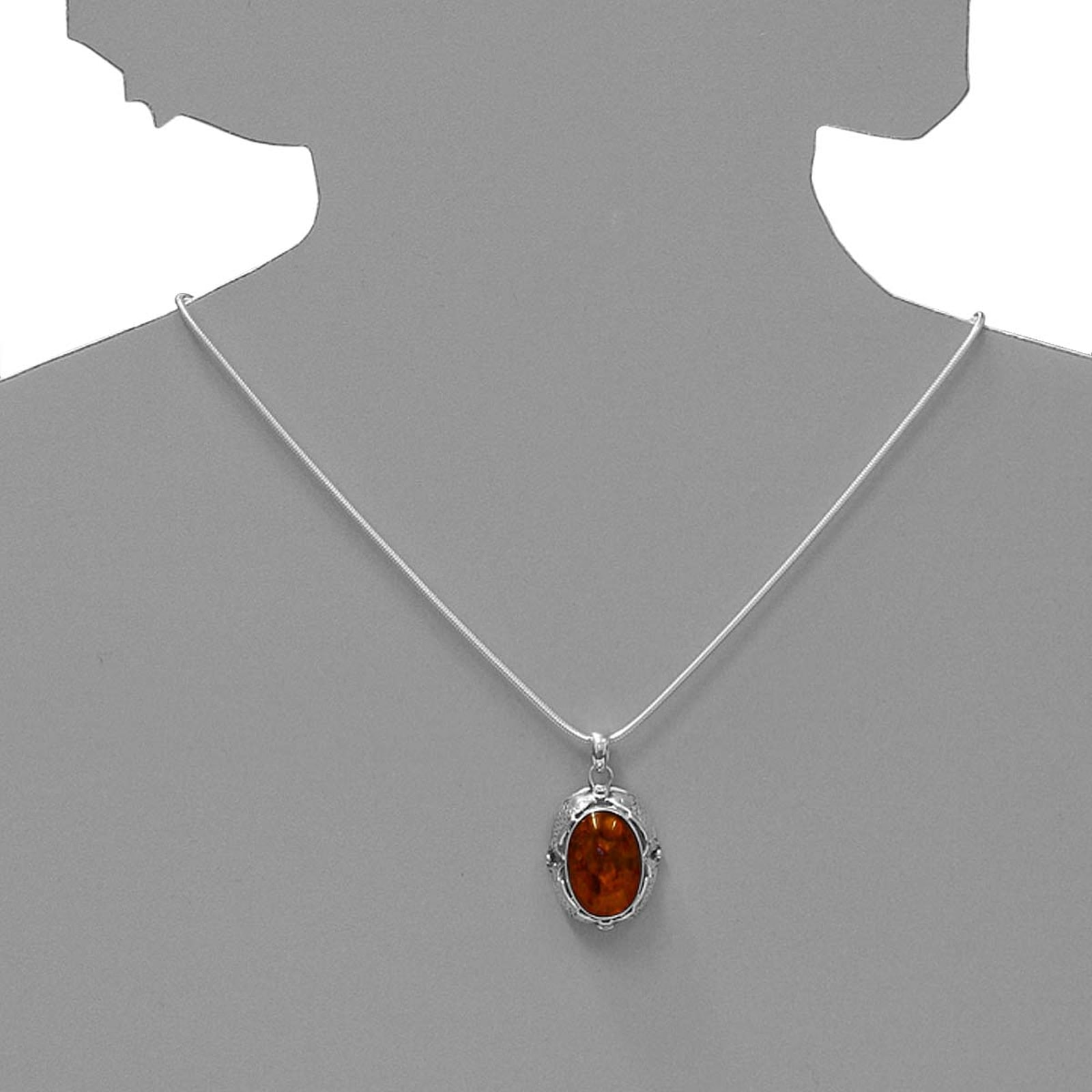 OSTSEE-SCHMUCK Kettenanhänger »Ostsee-Schmuck Anhänger Fischland 38x23 mm«, (1 tlg.)