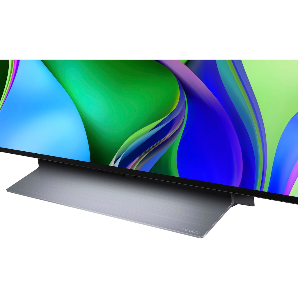 LG OLED-Fernseher »OLED65C37LA«, 165 cm/65 Zoll, 4K Ultra HD, Smart-TV, OLED evo, bis zu 120 Hz, α9 Gen6 4K AI-Prozessor, Twin Triple Tuner