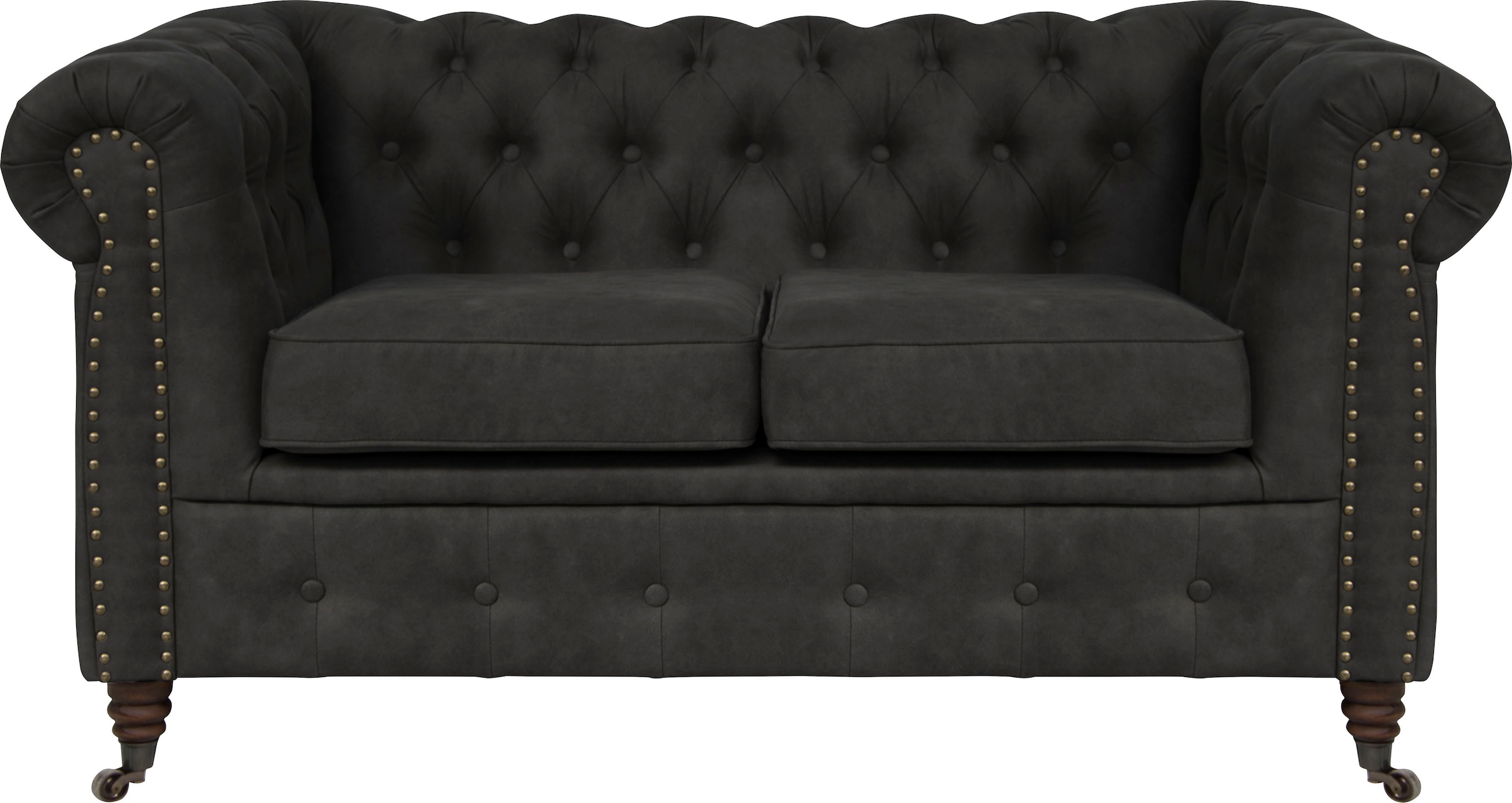 Home affaire Chesterfield-Sofa "Aarburg", aufwändige Knopfheftung und Ziernägel im Chesterfield-Design