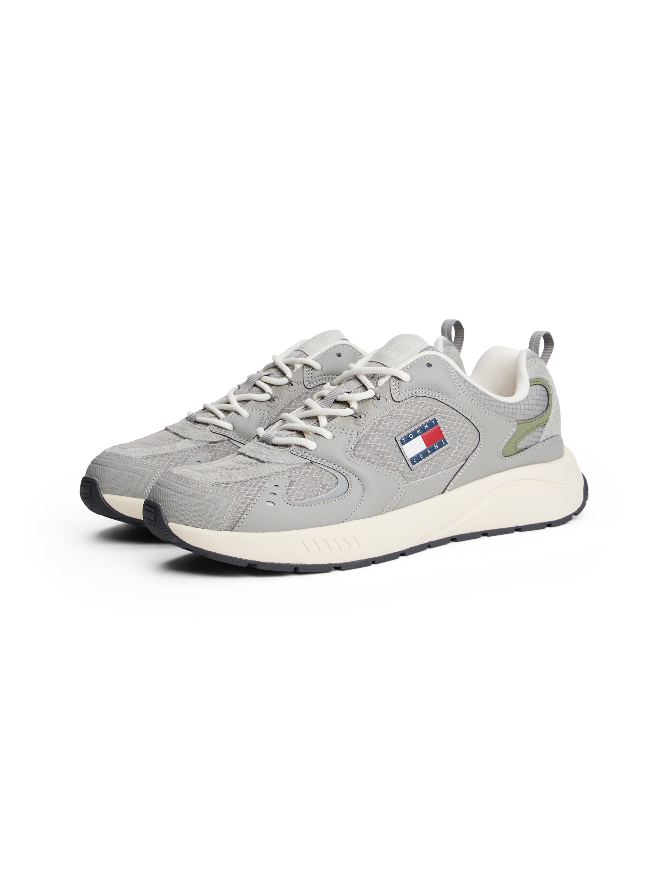 Tommy Jeans Sneaker "TJM RUNNER MIX MATERIAL", Freizeitschuh, Halbschuh, Sc günstig online kaufen
