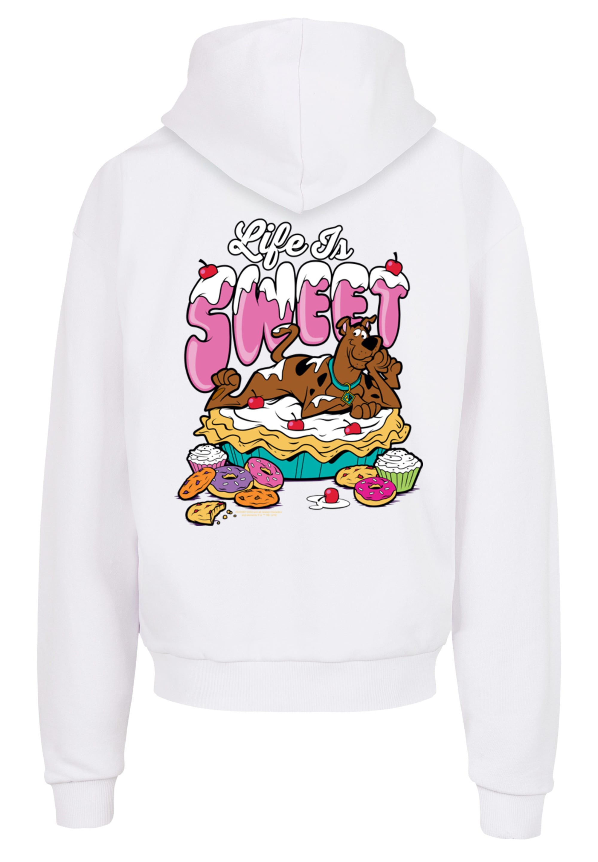 F4NT4STIC Kapuzenpullover »Scooby Doo Life Is Sweet«, Print