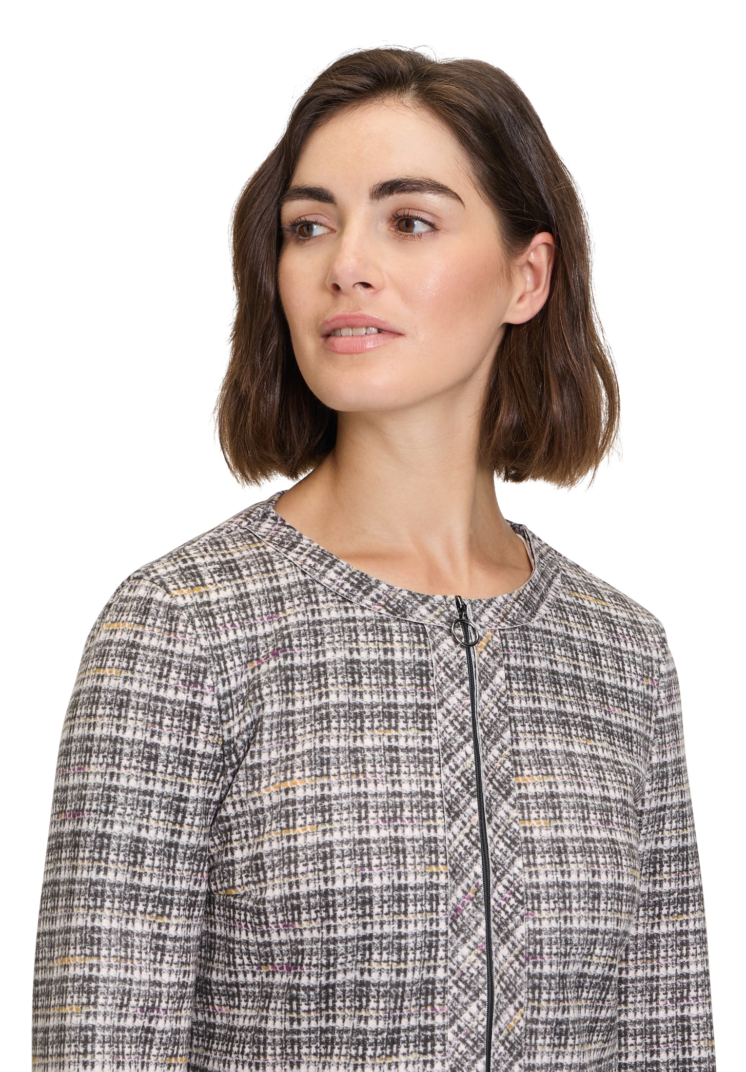 Betty Barclay Jackenblazer »Betty Barclay Damen Kurzblazer mit Reißverschluss«, Material
