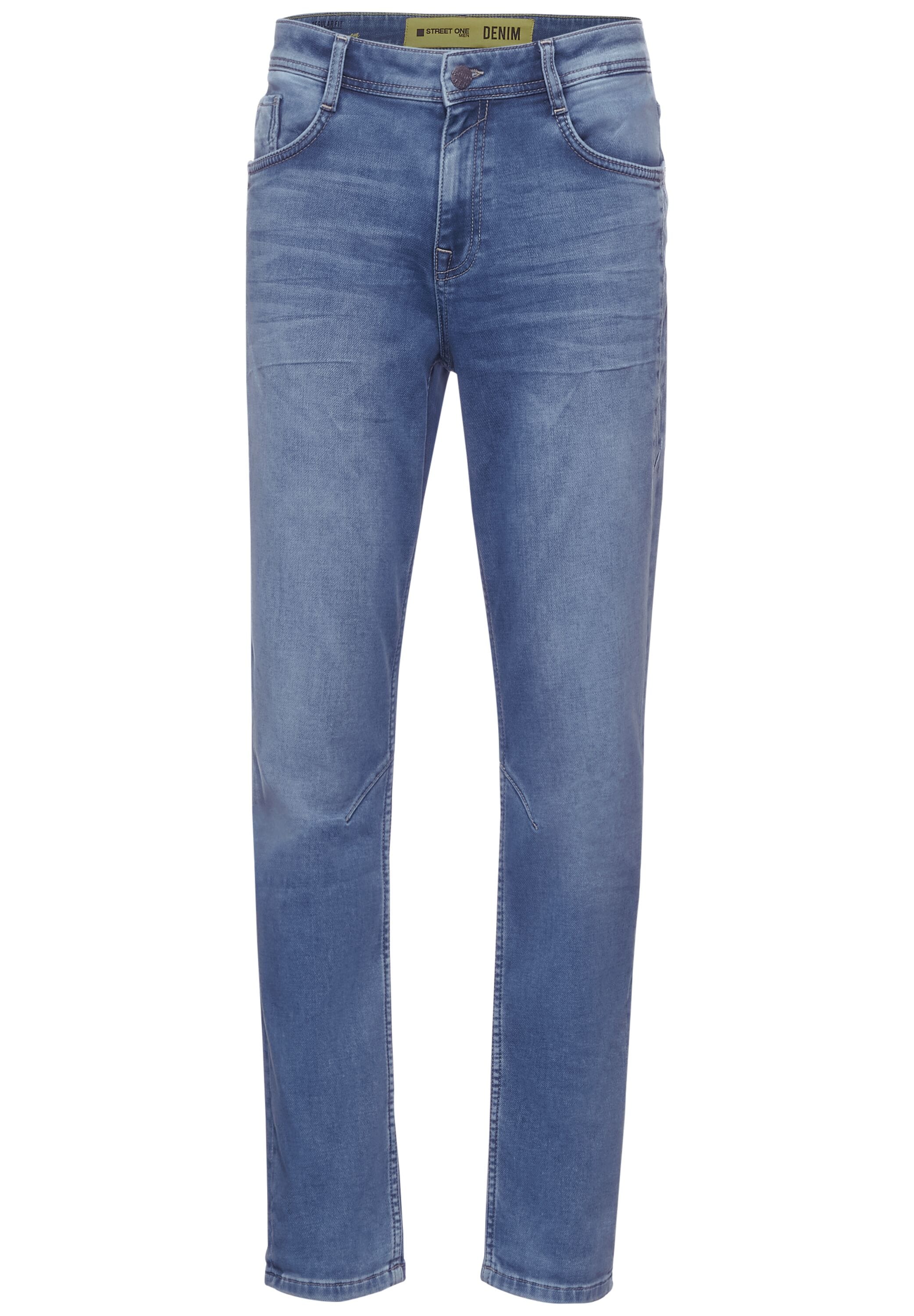 STREET ONE MEN Regular-fit-Jeans, 5-Pocket-Style