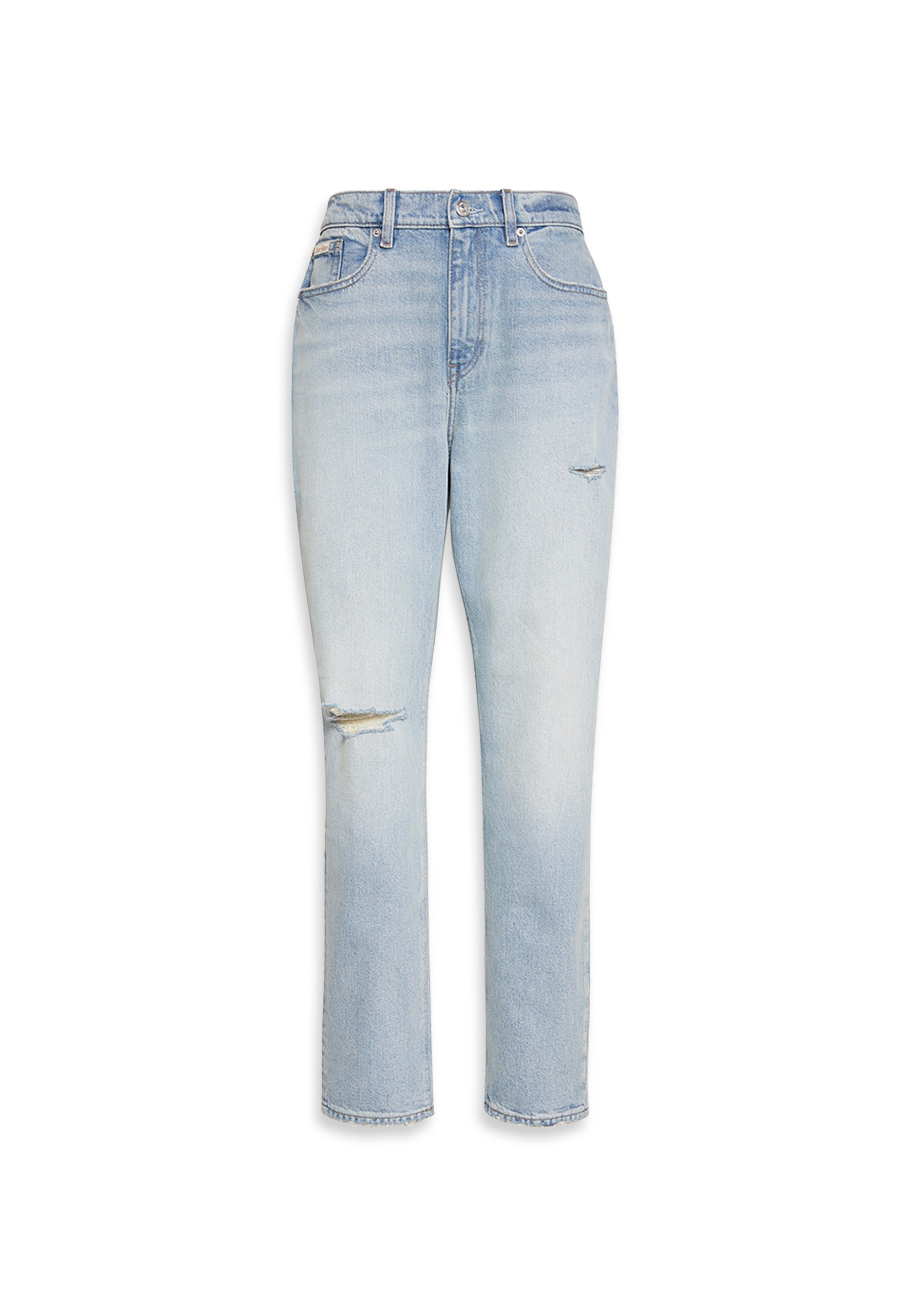 Calvin Klein Jeans Mom-Jeans »NEW MOM JEAN«, mit Markenlabel am Bund