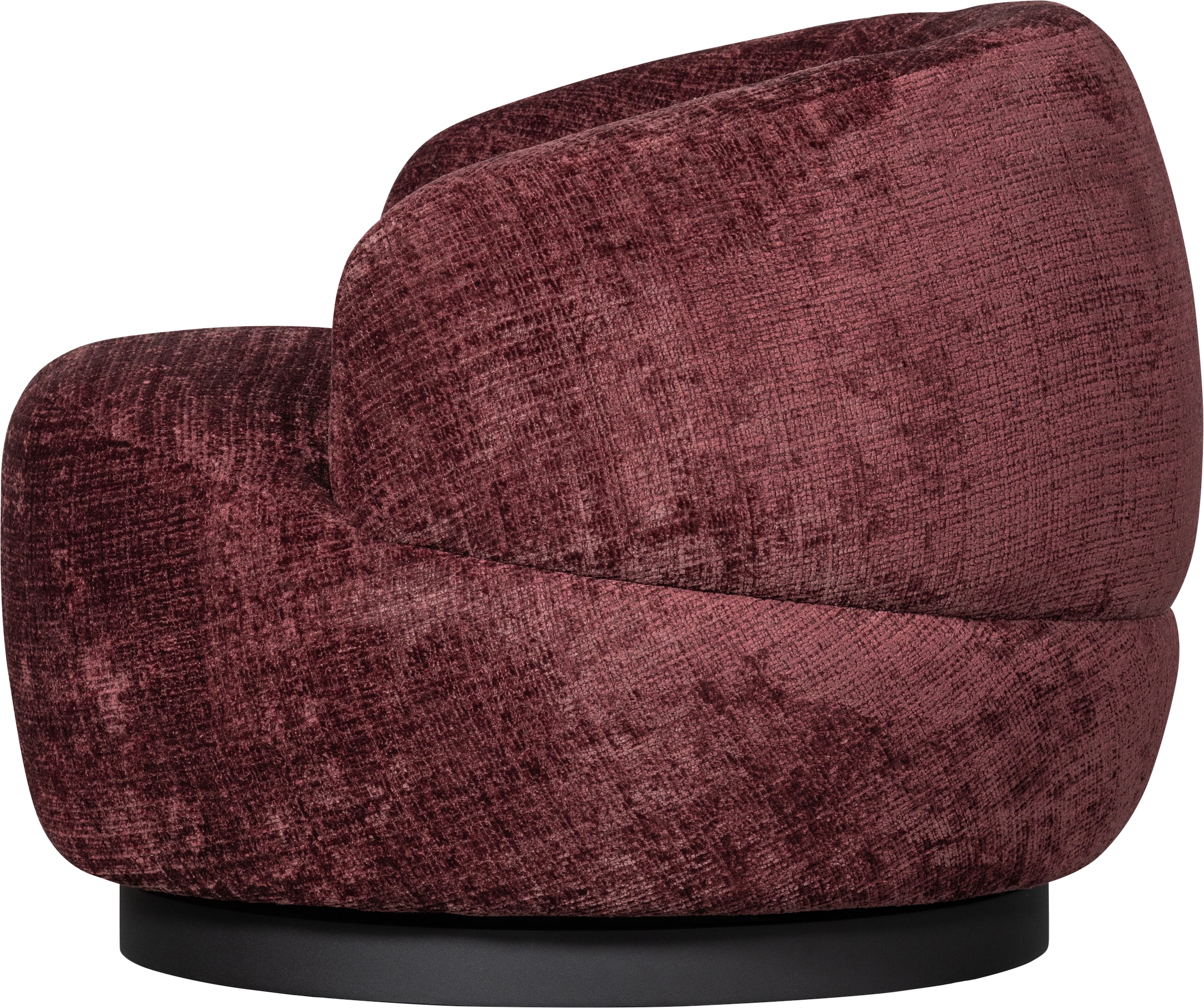 WOOOD Drehsessel »Woolly«, runde Form, in jede Richtung drehbar! Breite 84 cm