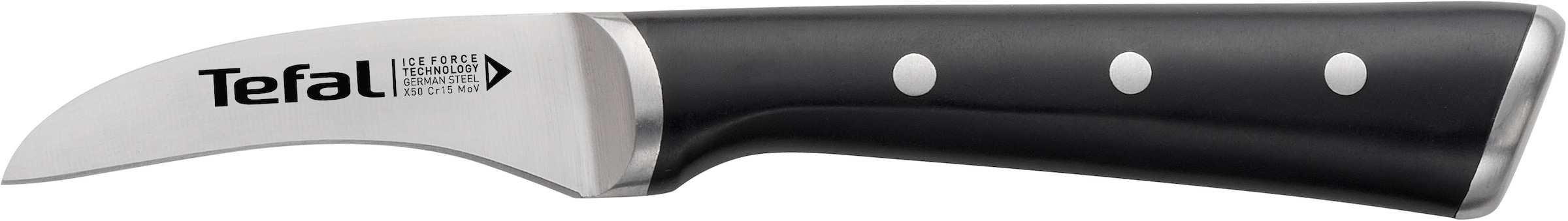 Tefal Schälmesser »Ice Force« rund, 7 cm, Eishärtungstechnologie, Klinge aus deutschem Edelstahl