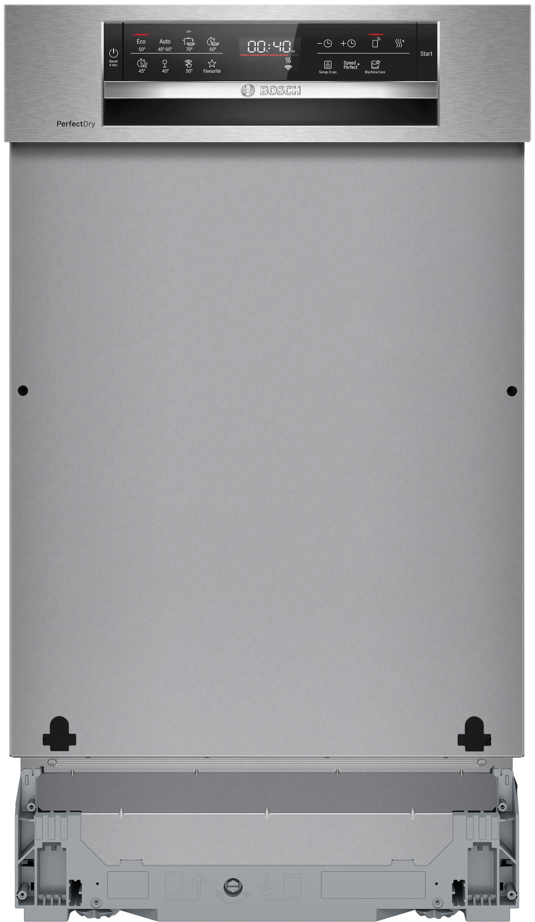 BOSCH teilintegrierbarer Geschirrspüler Serie 6 »SPI6ZMS29E«, 10 Maßgedecke