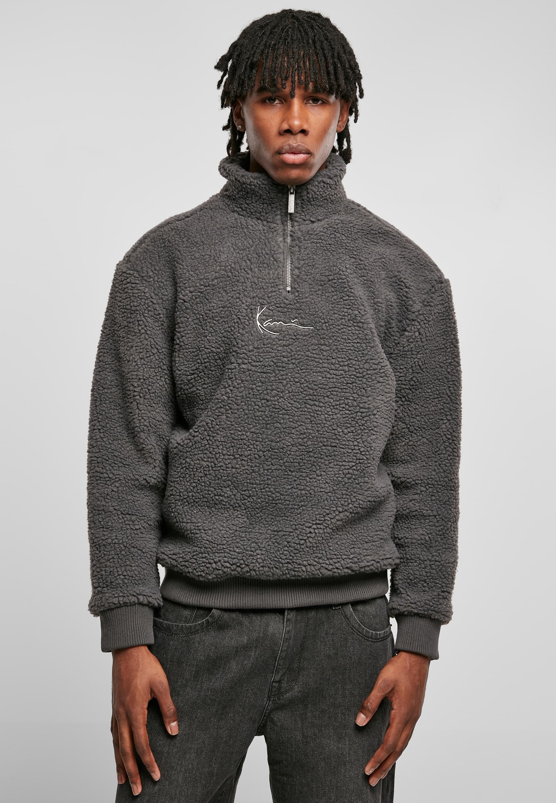 Karl Kani Sweatjacke »Karl Kani Herren KM223-058-1 Metal Signature Teddy Troyer«