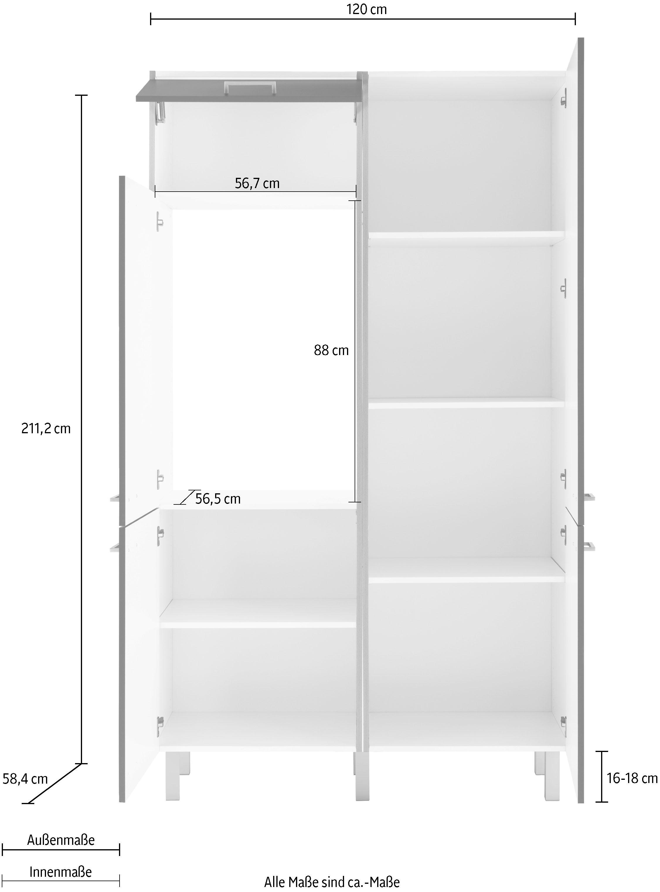 OPTIFIT Kühlumbauschrank »Tapa«, Modul, Breite 120 cm bestellen | BAUR