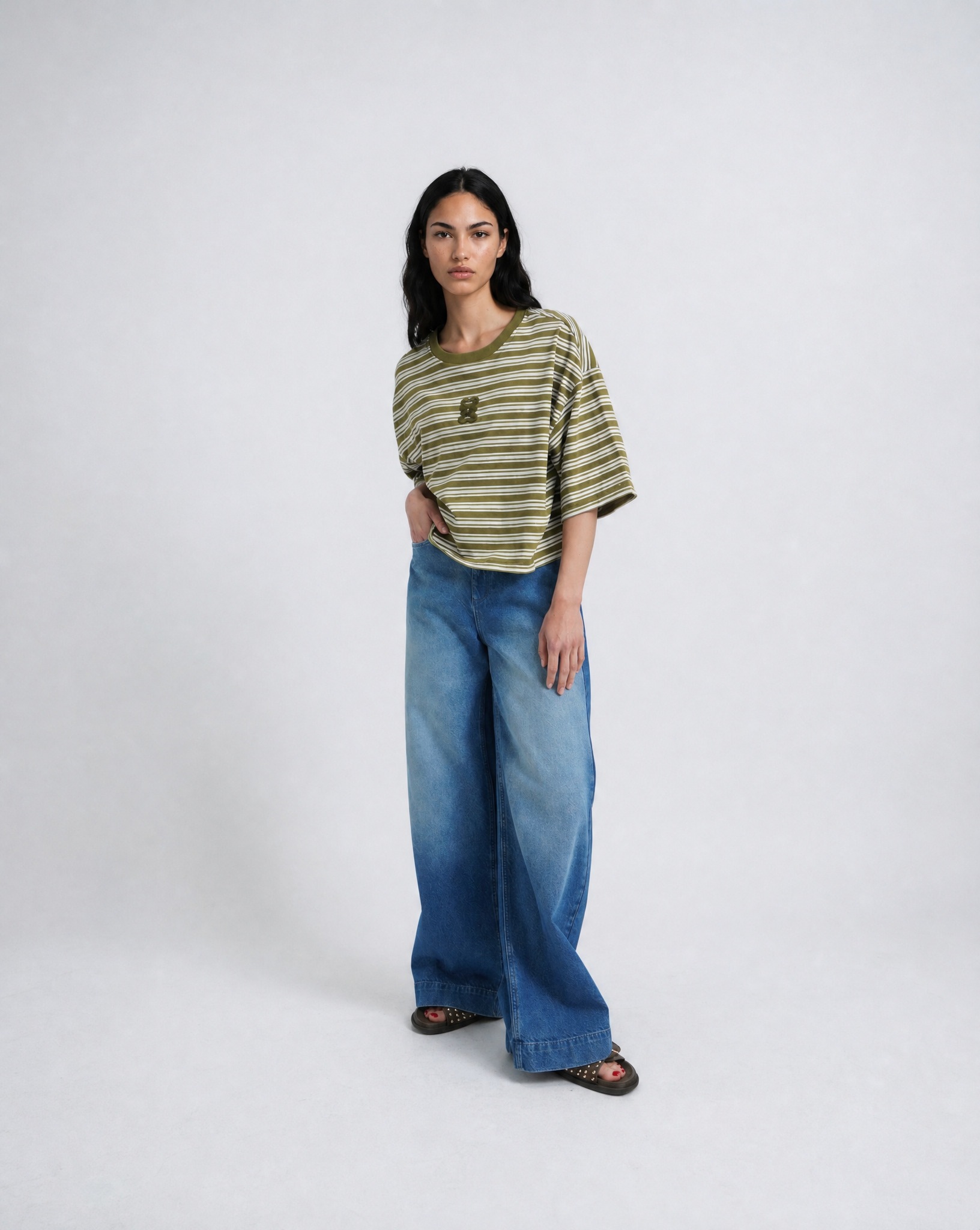 Smith & Soul Rundhalsshirt mit modischen Streifen
