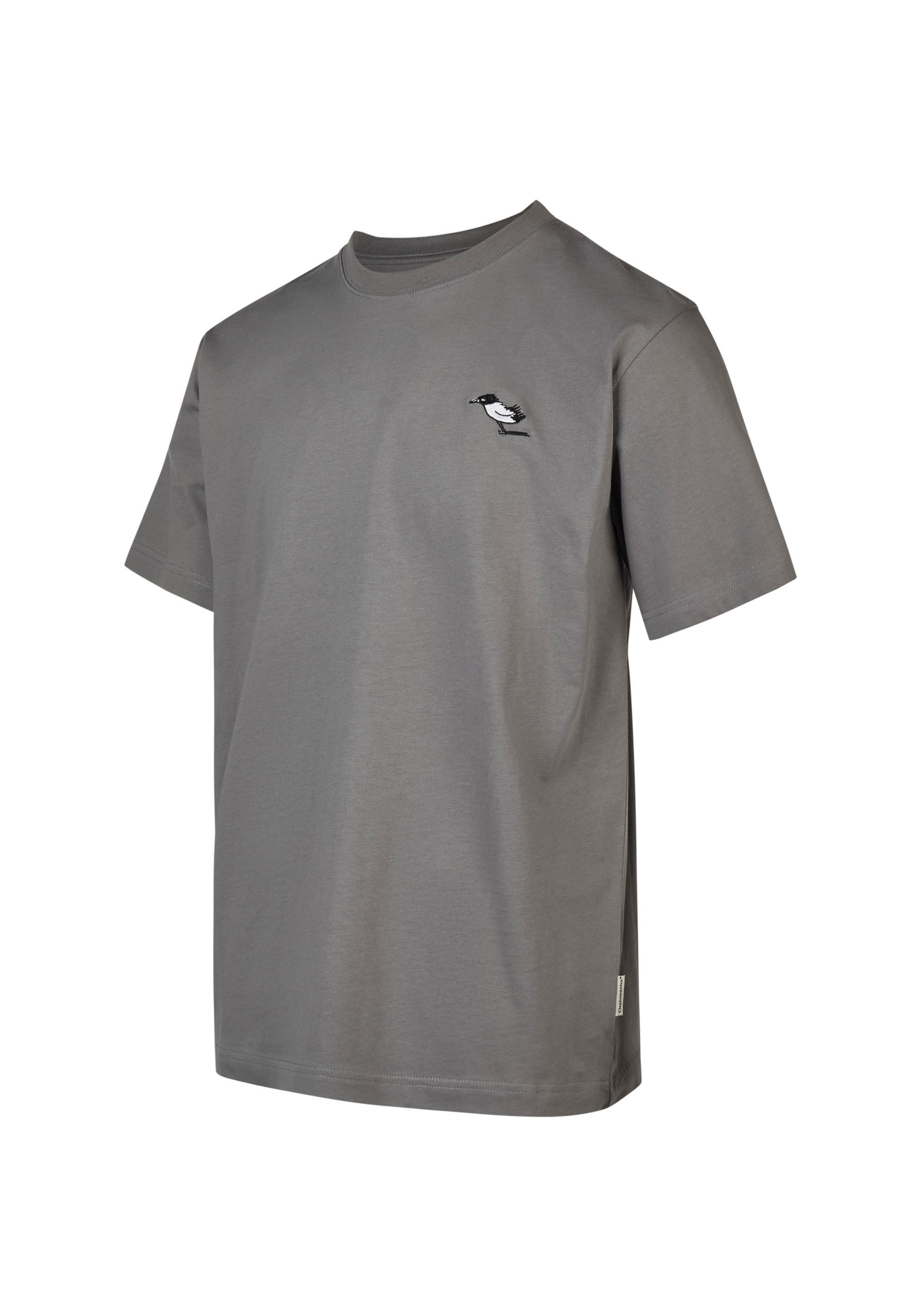 Thumbnail - Cleptomanicx T-Shirt "Classic Tee Storm Gull" mit lockerem Schnitt