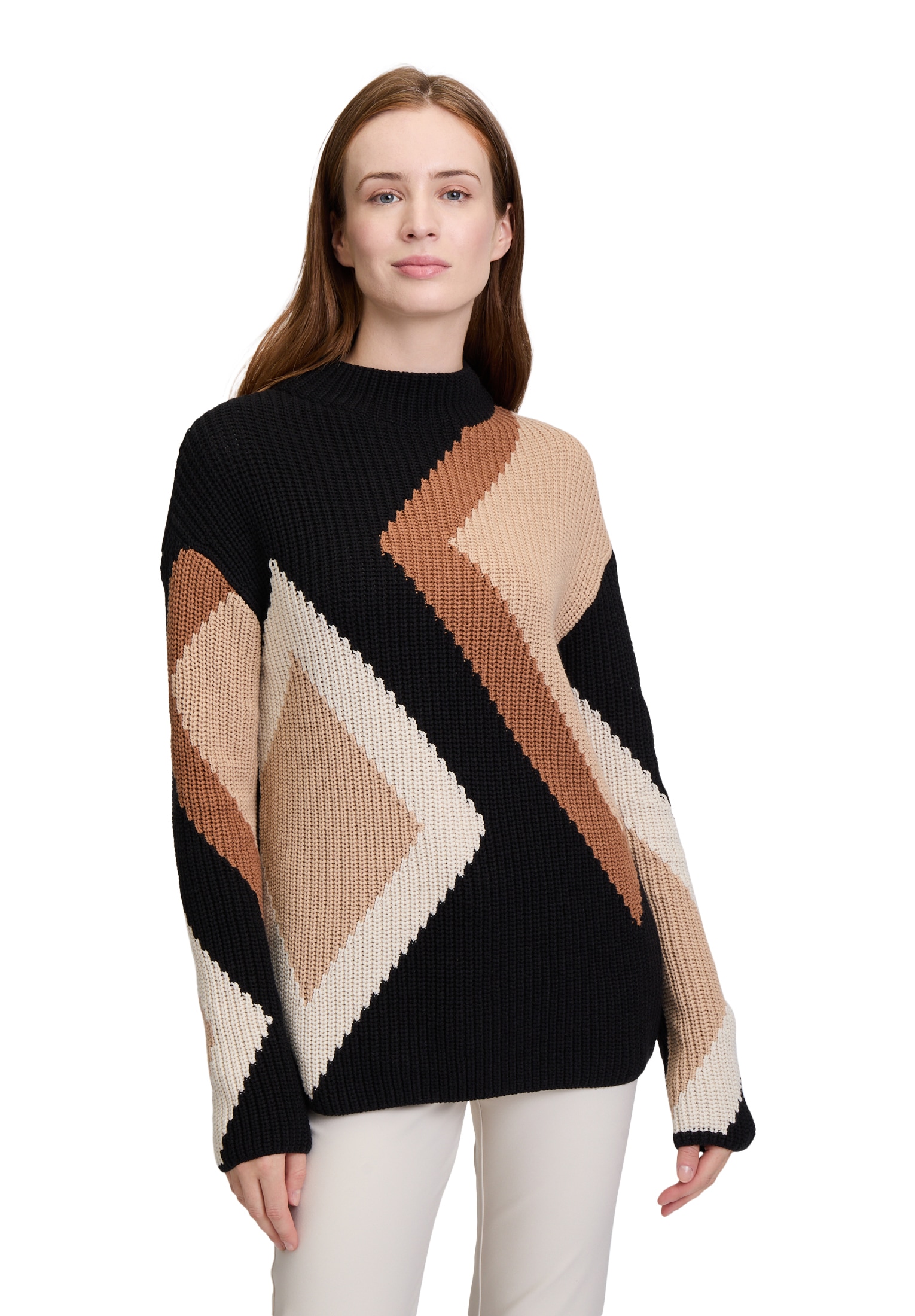 Betty Barclay Strickpullover "Betty Barclay Damen Strickpullover mit Intars günstig online kaufen