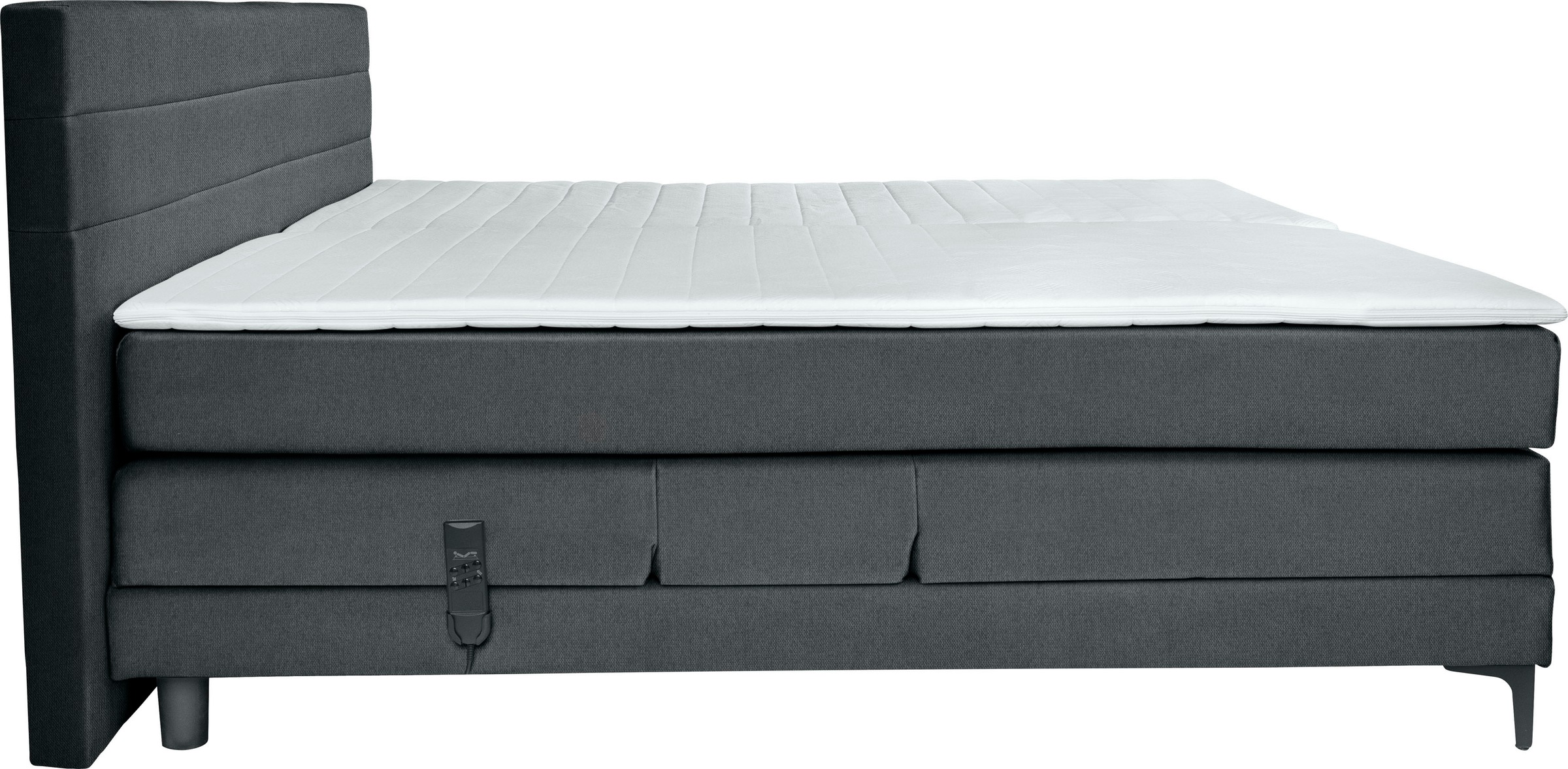 Thumbnail - alina Boxspringbett "Powell" inkl. Motor, Matratze und Topper, in unterschiedlichen Ausführungen