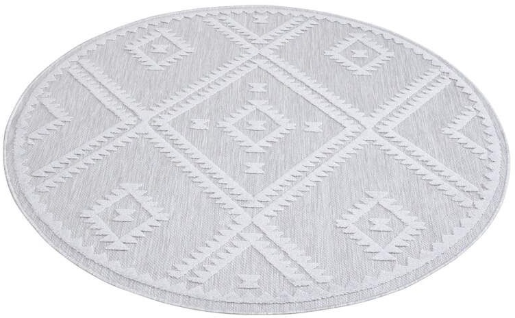 Carpet City "In-& Outdoorteppich Santorini 454, 3D-Effekt, Raute-Optik" run günstig online kaufen