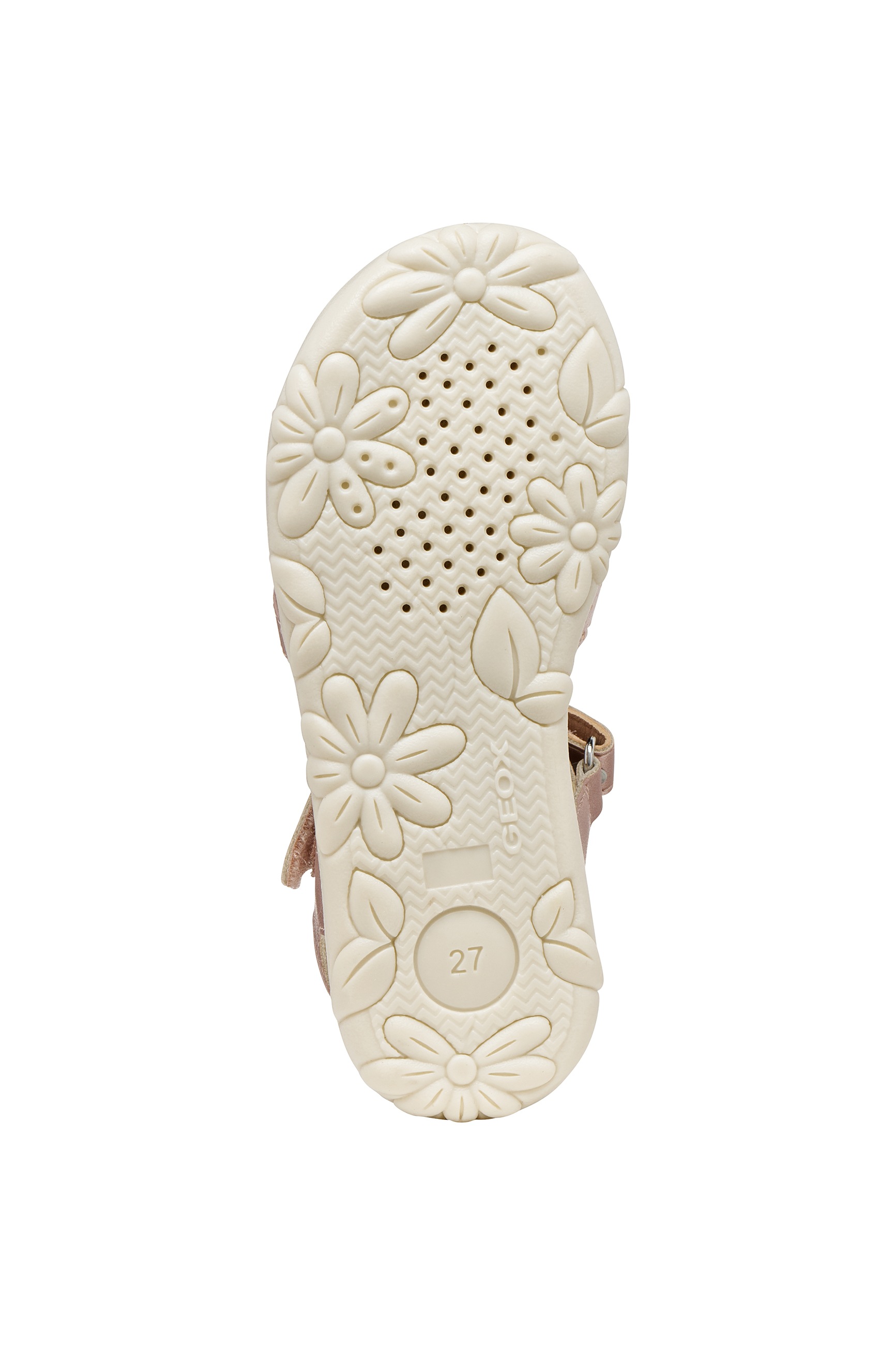 Geox Sandale »J SANDAL HAITI GIRL«  Sandale mit Fersenriemen, Größenschablone zum Download