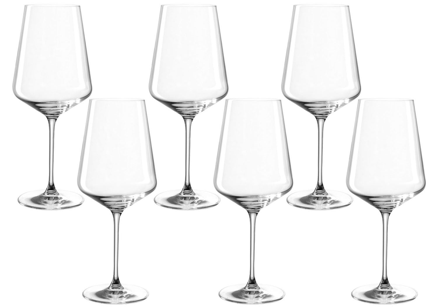 LEONARDO Rotweinglas "PUCCINI", (Set, 6 tlg.), 750 ml, 6-teilig