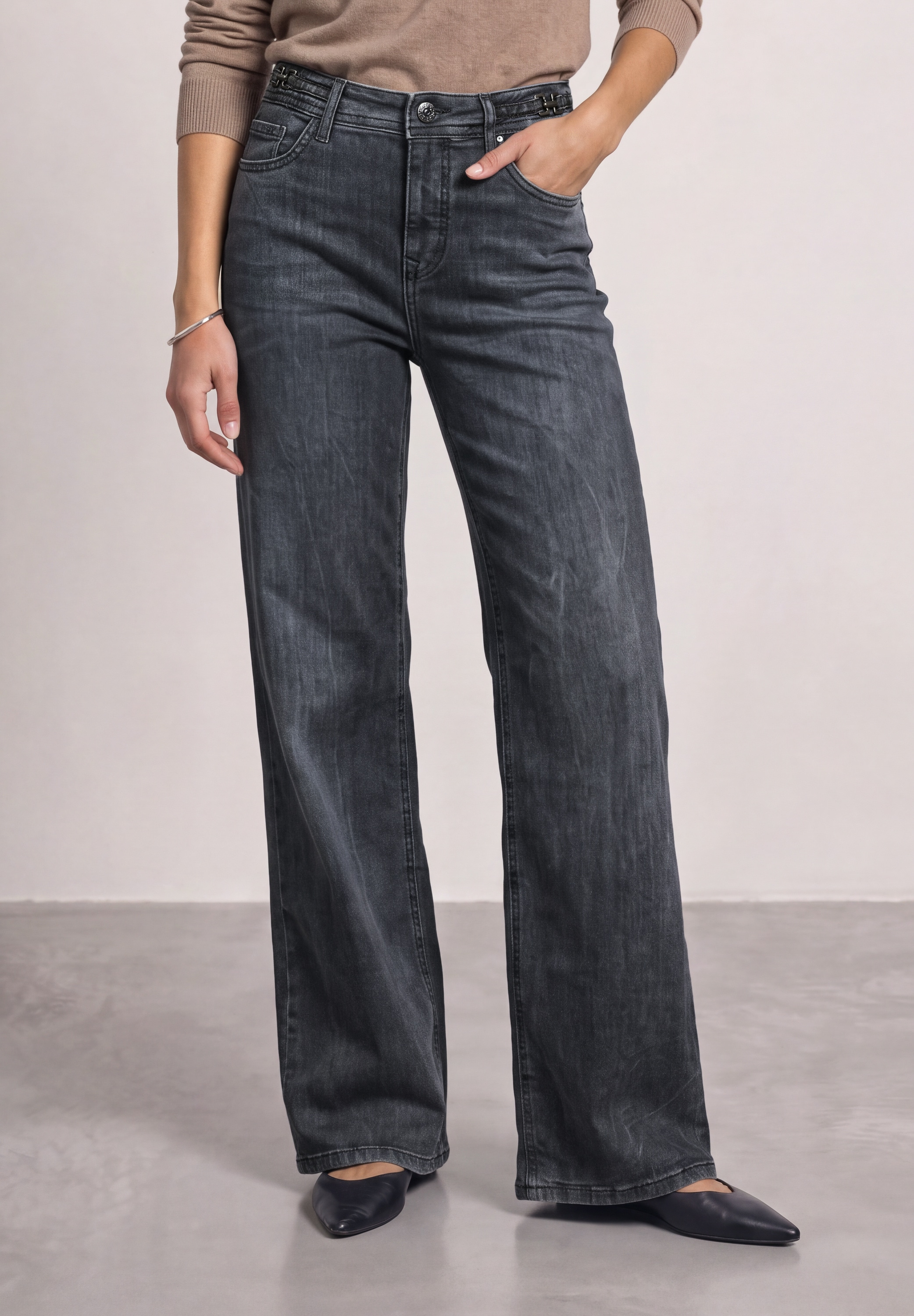 STREET ONE Loose-fit-Jeans 5-Pocket-Style