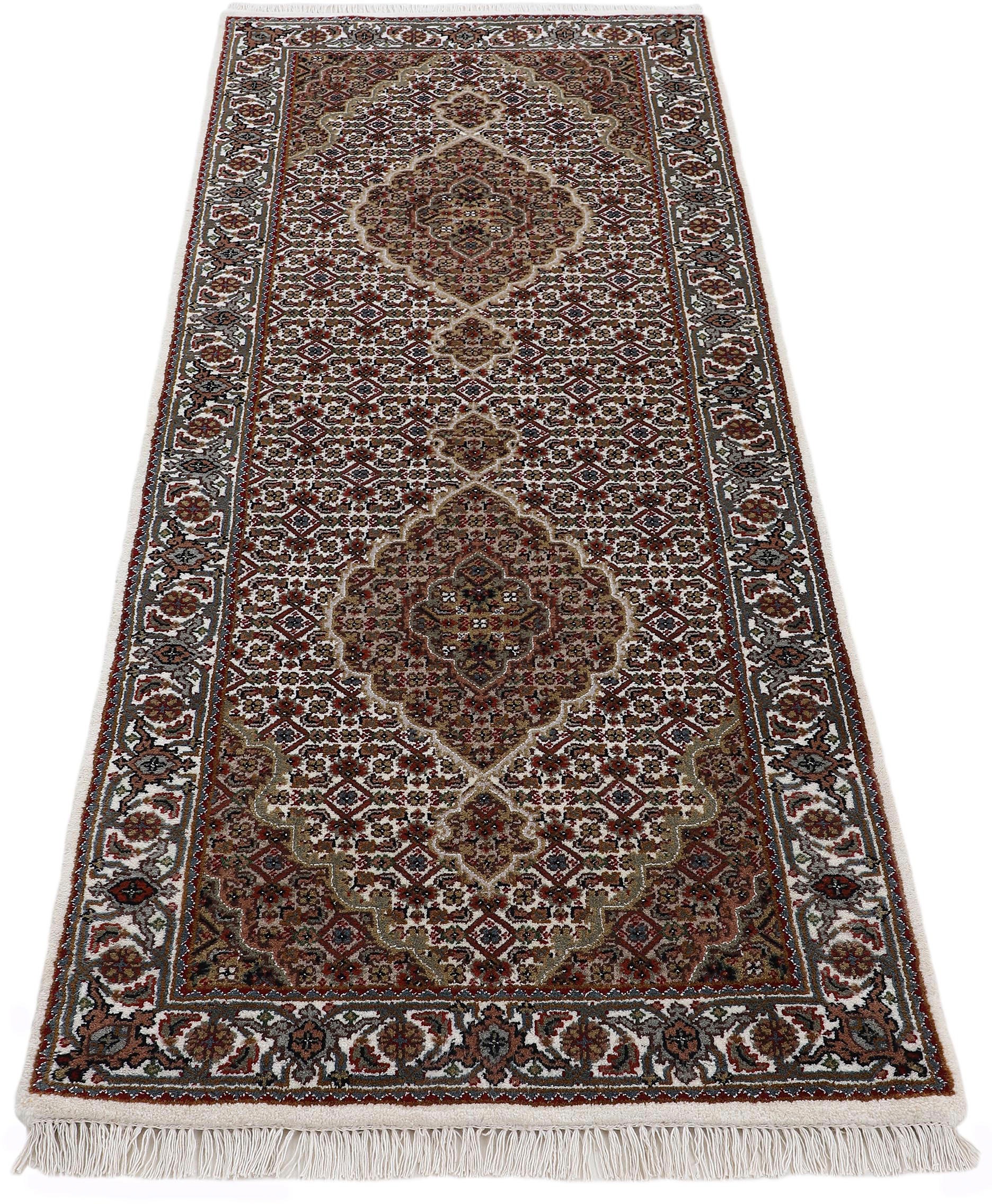 Woven Arts Orientteppich "Tabriz Mahi, auch als Läufer" rechteckig 15 mm Hö günstig online kaufen
