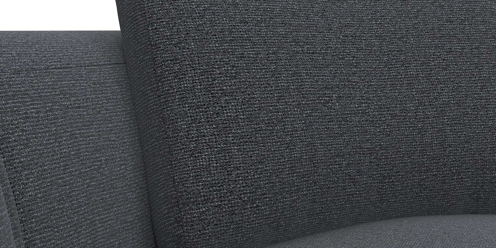 FLEXLUX Ecksofa »Torino, rund, L-Form, Sofa-Ecke mit Ottomane«, Modernes, organisches Sofa-Design, Kaltschaum, Wellenunterfederung