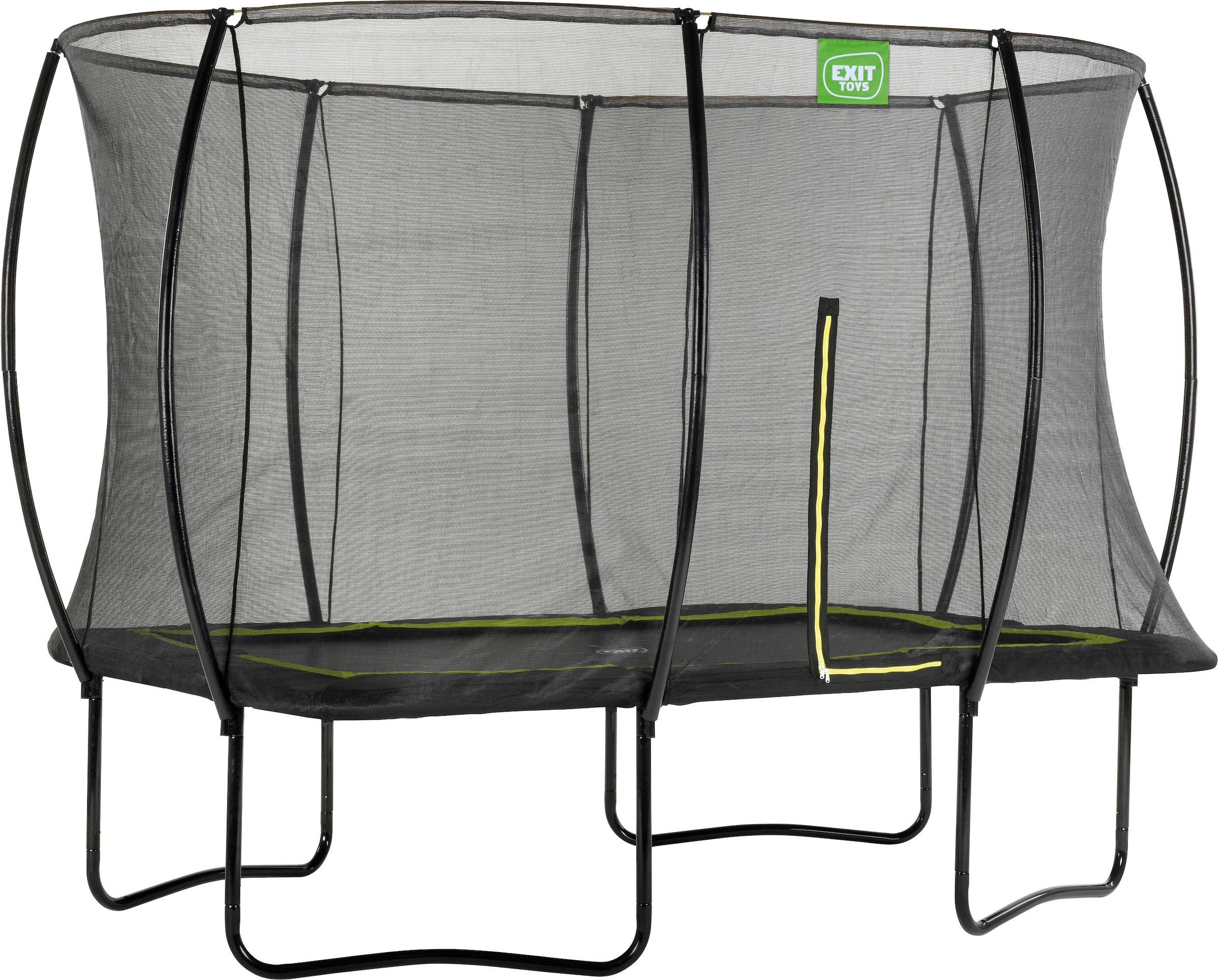 EXIT Gartentrampolin »Silhouette«, BxT: 214x305 cm, mit Sicherheitsnetz