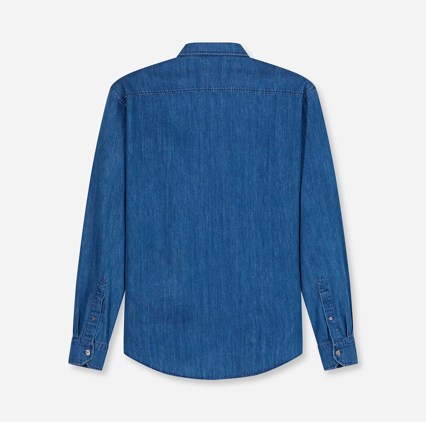 OLYMP Jeanshemd "Casual" im Denim-Look, Kentkragen günstig online kaufen