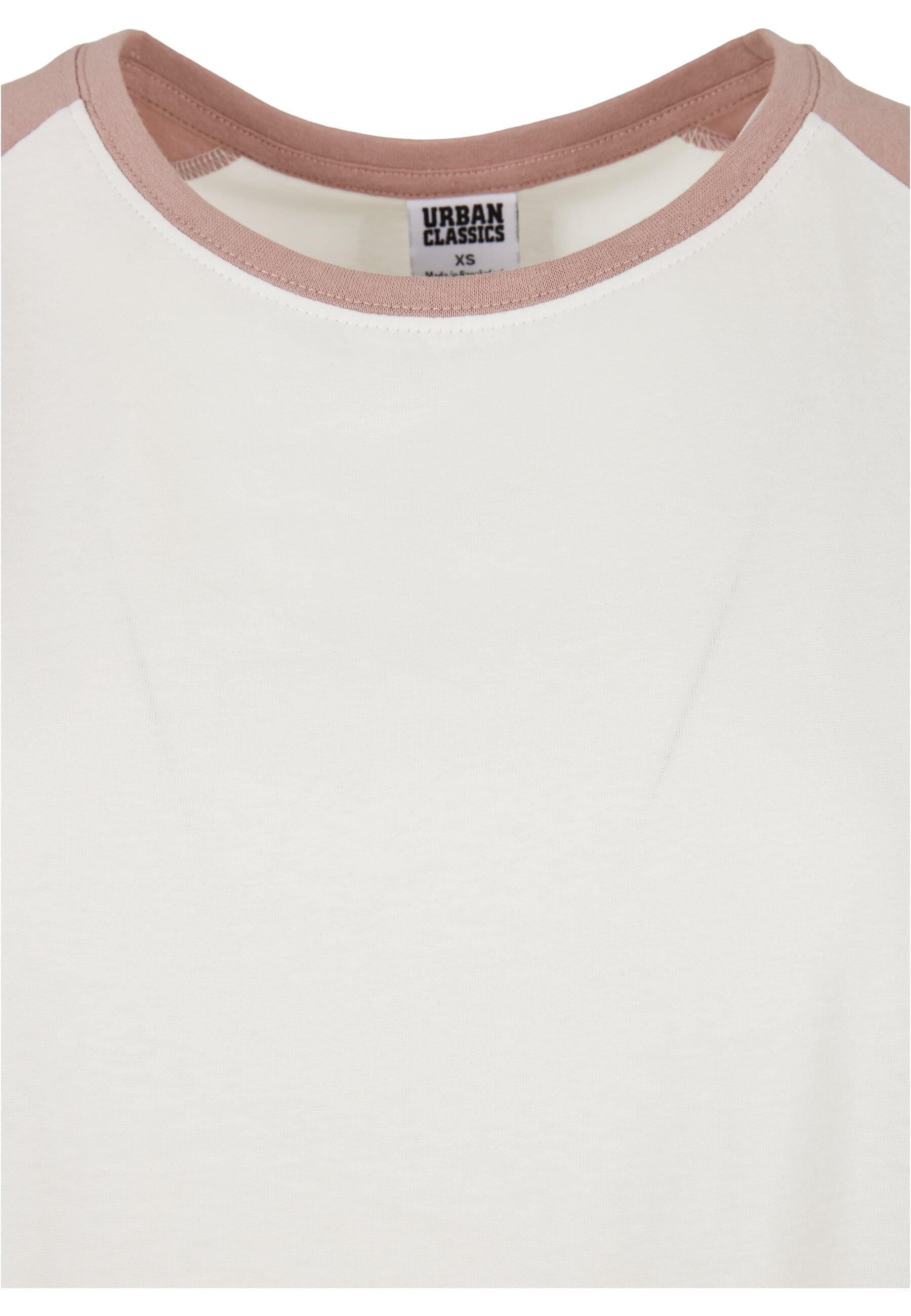 Thumbnail - URBAN CLASSICS Kurzarmshirt "Urban Classics Damen Ladies Contrast Raglan Tee", (1 tlg.)