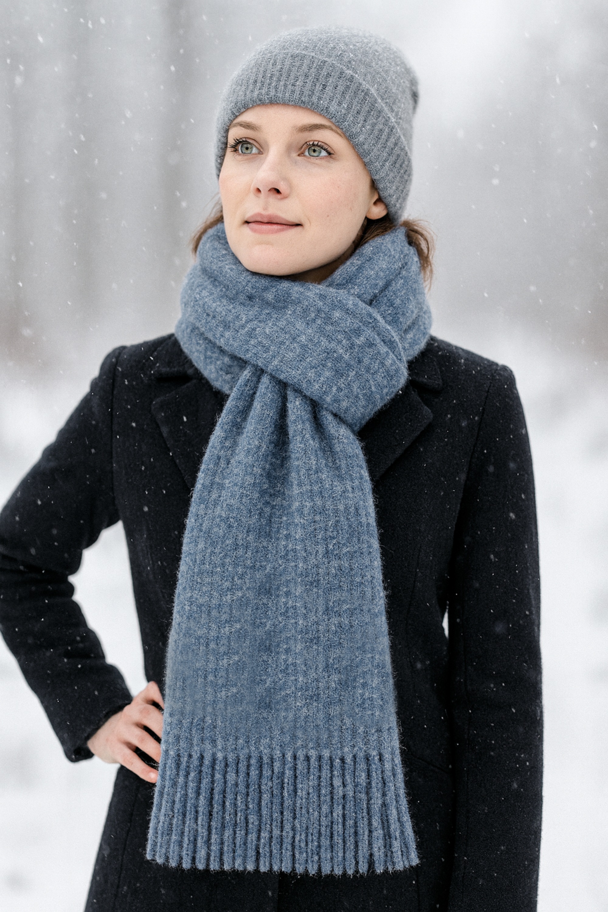 COLLEZIONE ALESSANDRO Wollschal "Wolltraum" 1 Stk. Made in Italy in Melange günstig online kaufen