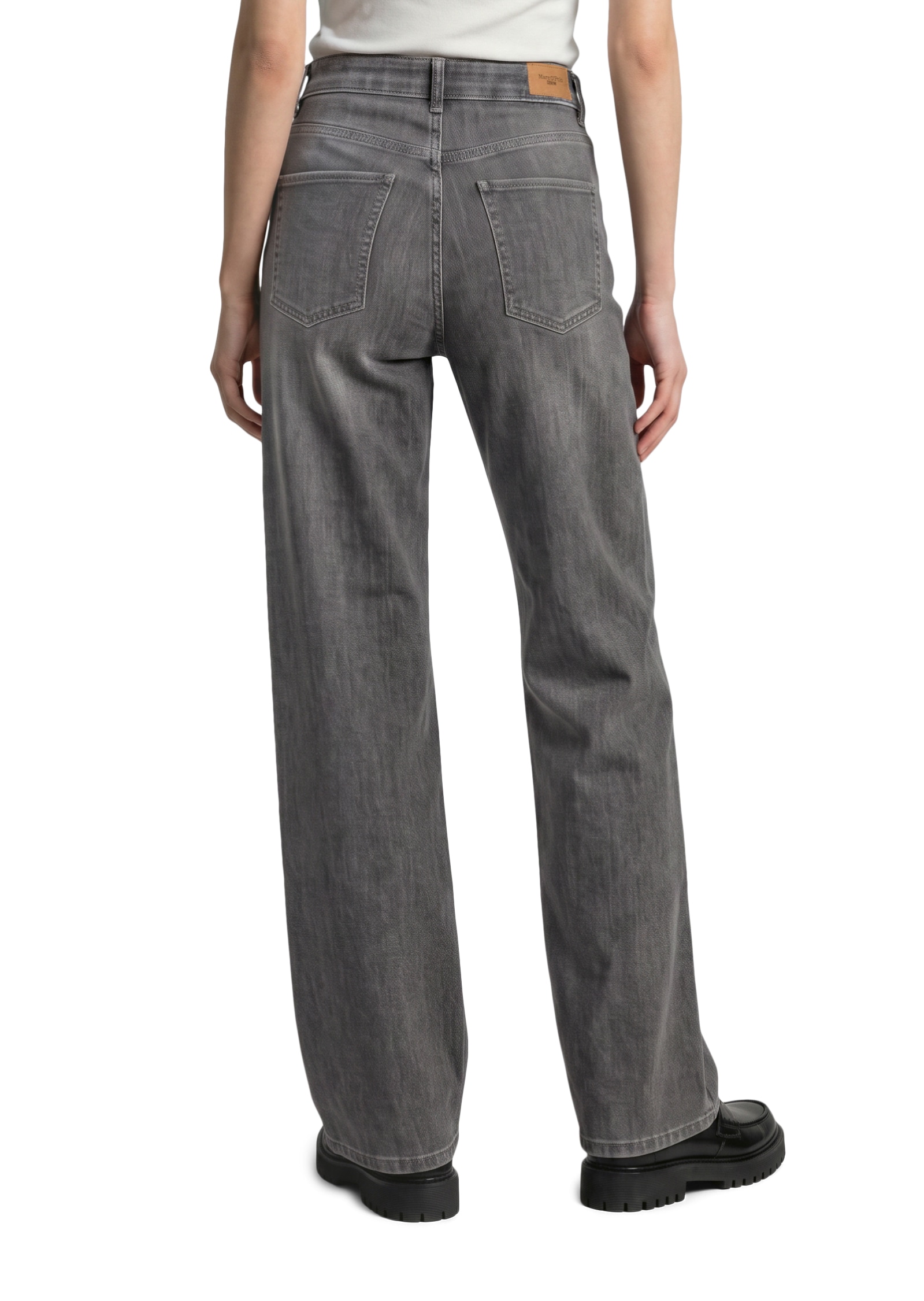 Marc O'Polo DENIM Weite Jeans »aus Organic Cotton-Stretch«