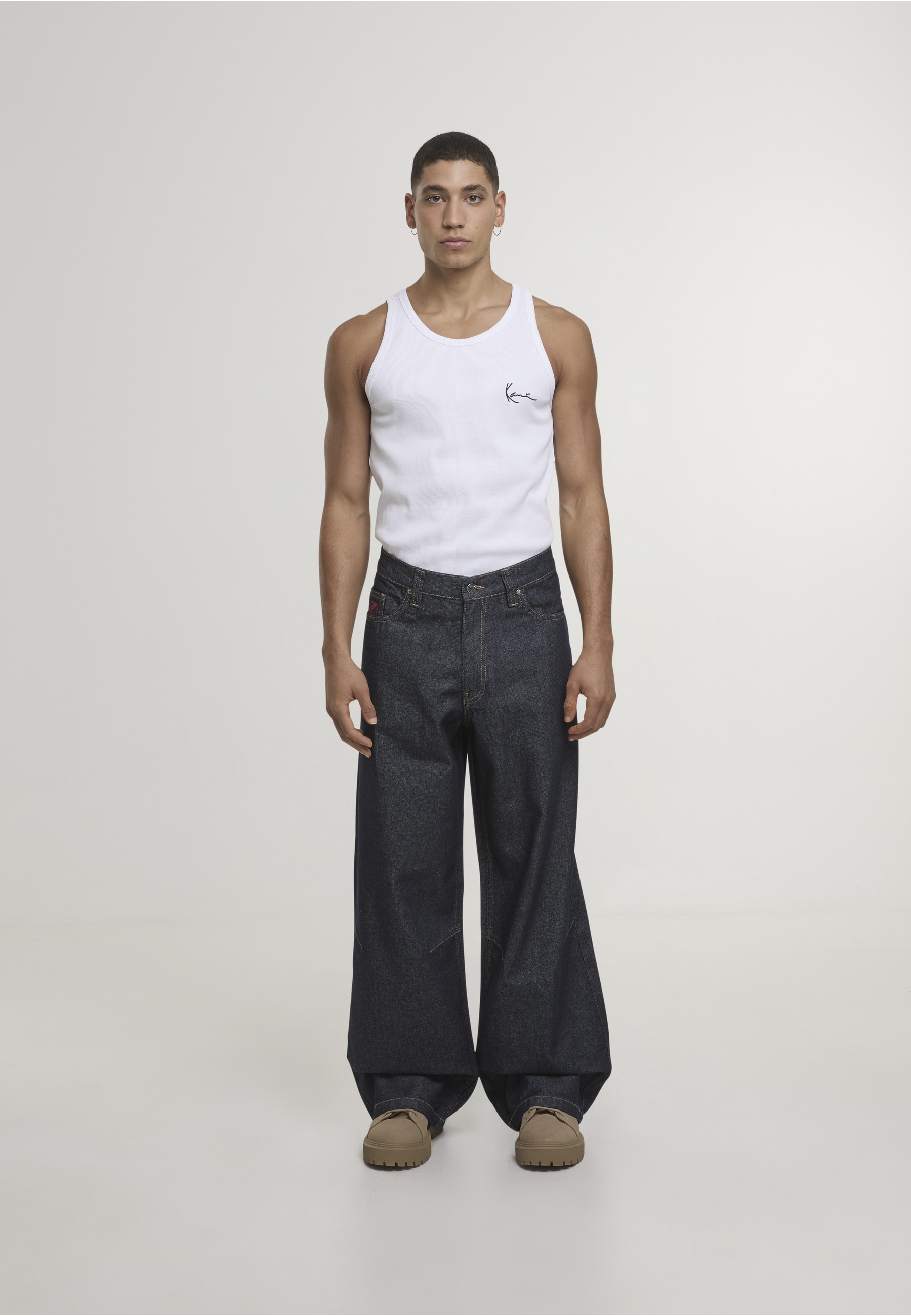 Karl Kani Loose-fit-Jeans »Karl Kani Kani Jeans Rinsed Relaxed Baggy Jeans«
